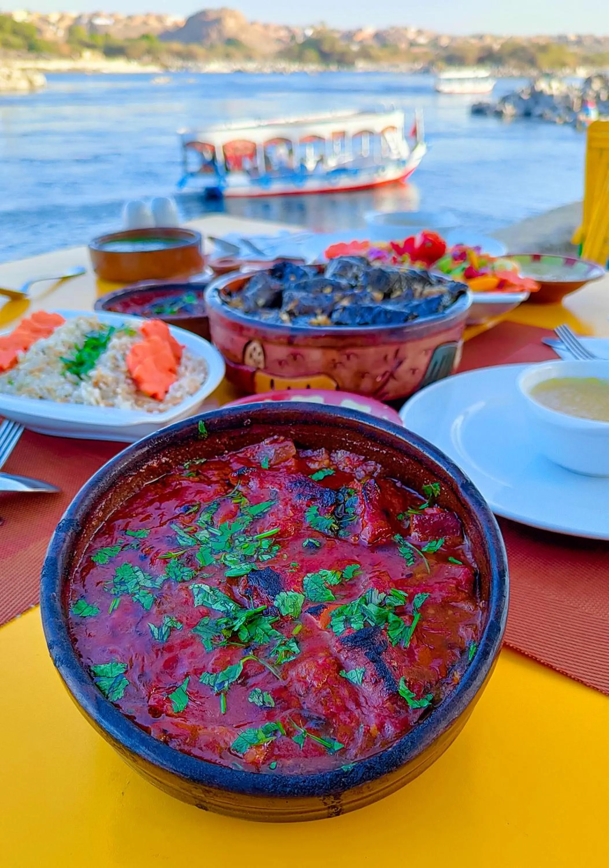 Restaurant/places to eat in Kato Waidi Nubian Resort