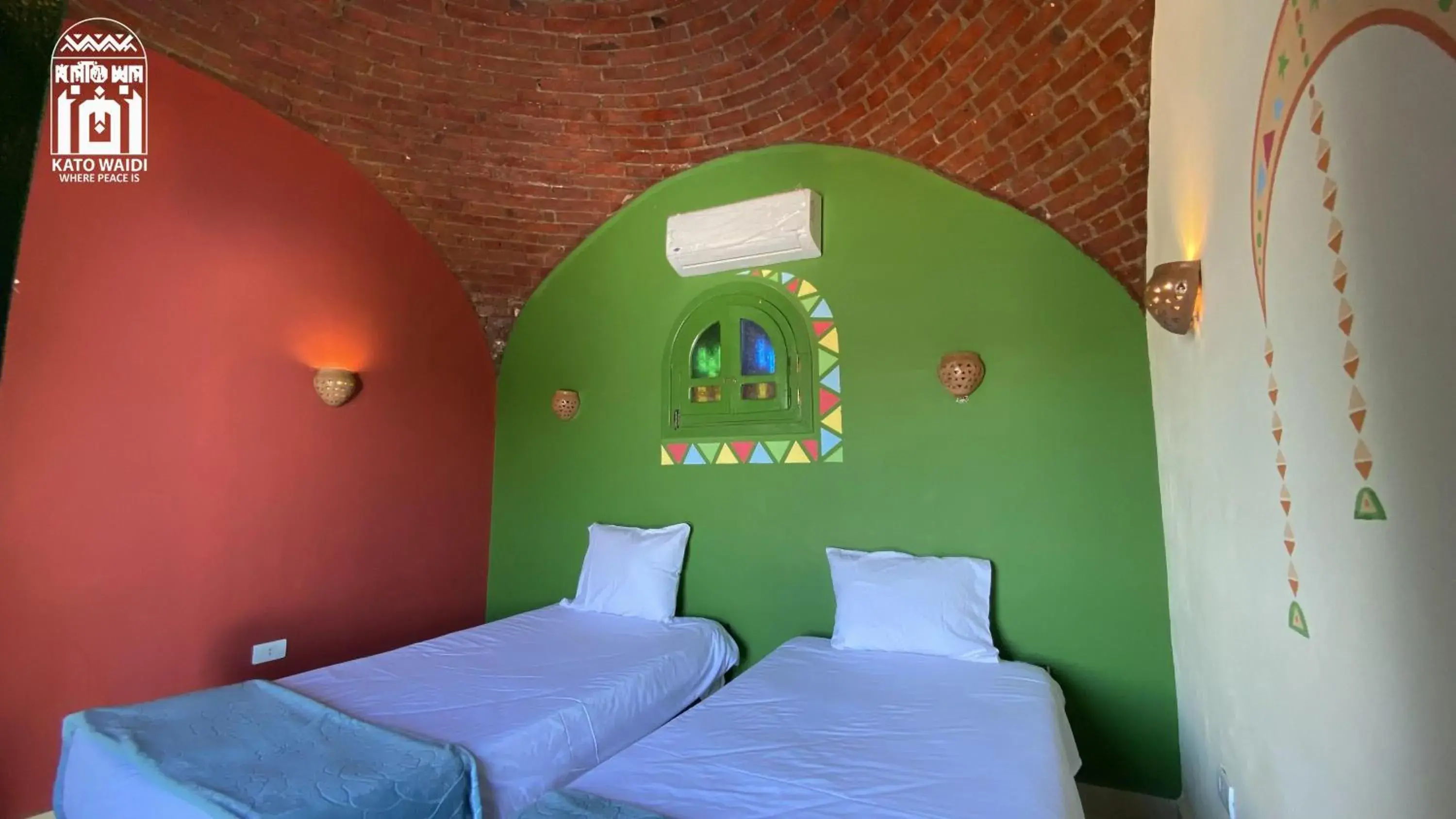 Double or Twin Room with View - single occupancy in Kato Waidi Nubian Resort Double or Twin Room with View - single occupancy in Kato Waidi Nubian Resort