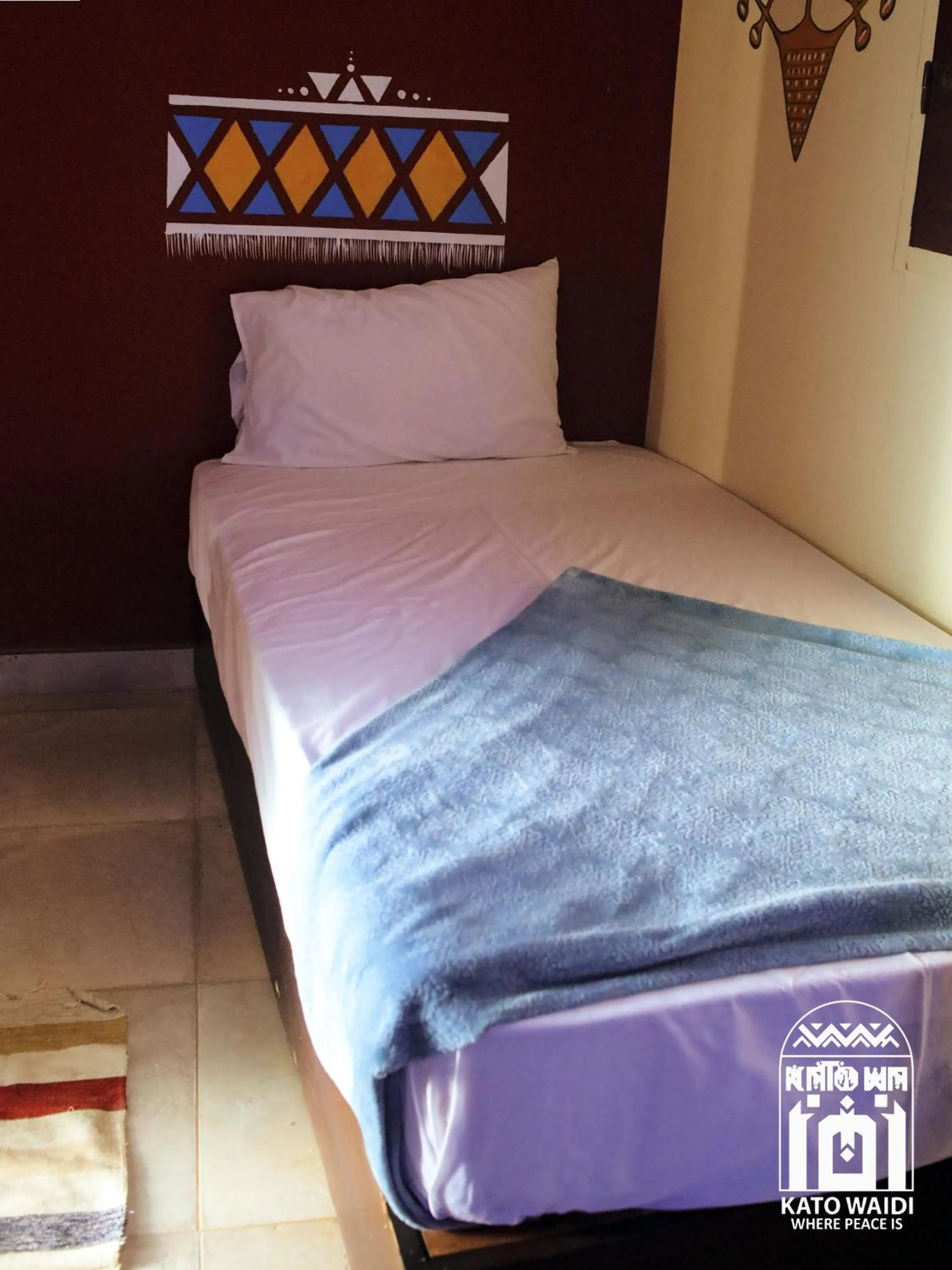 Bed in Kato Waidi Nubian Resort