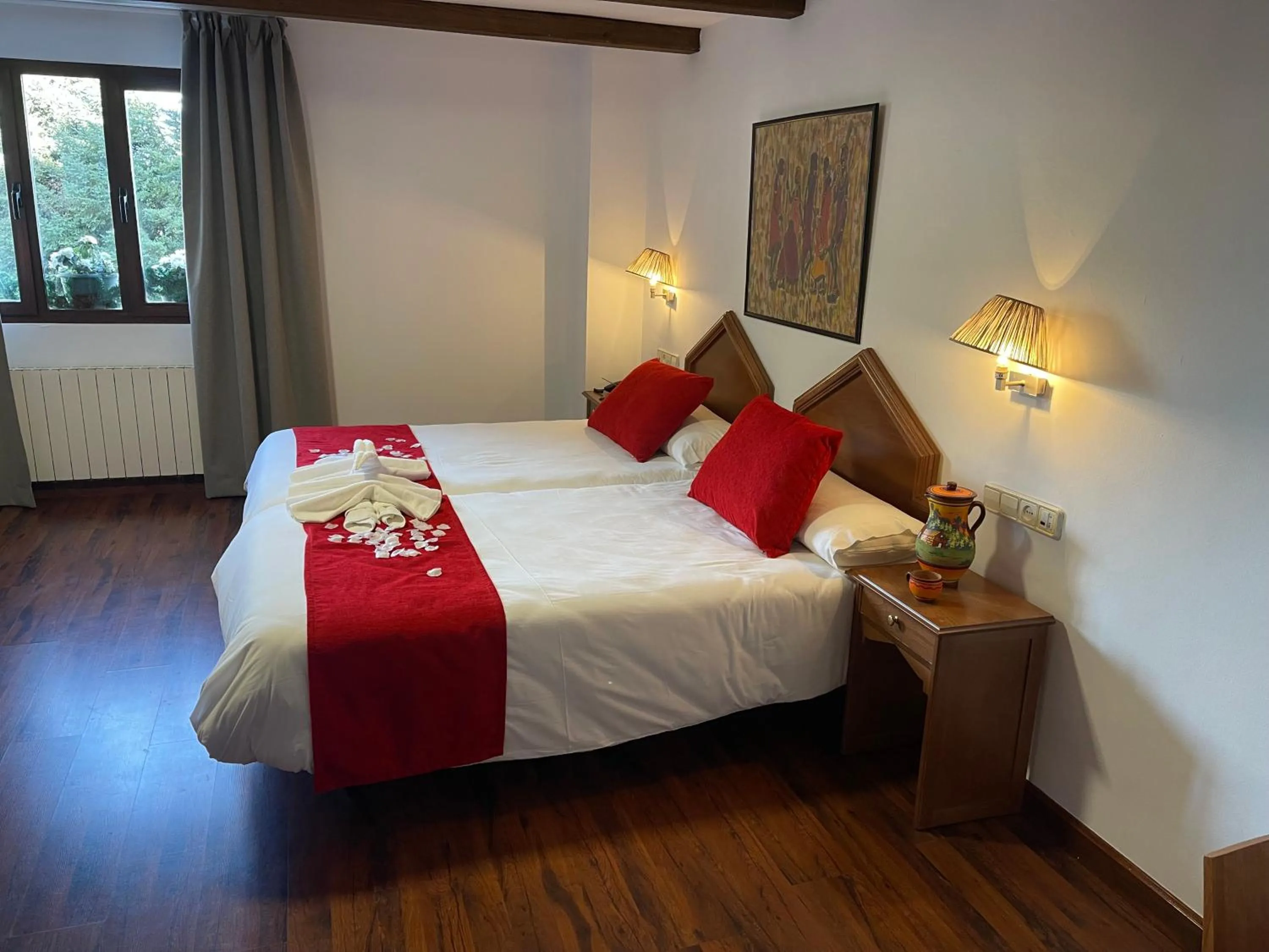 Bed in Hotel El Guerra