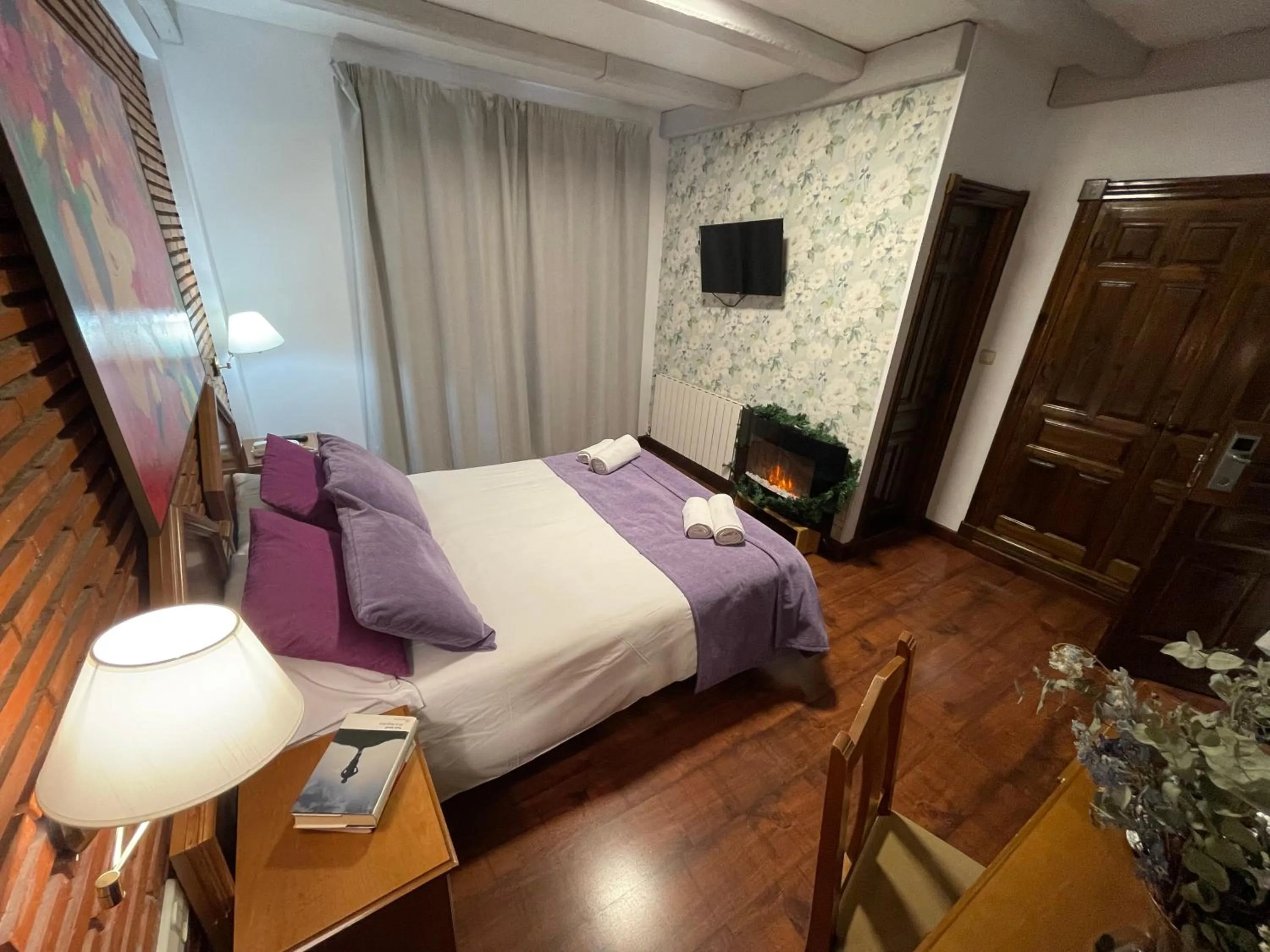 Bed in Hotel El Guerra