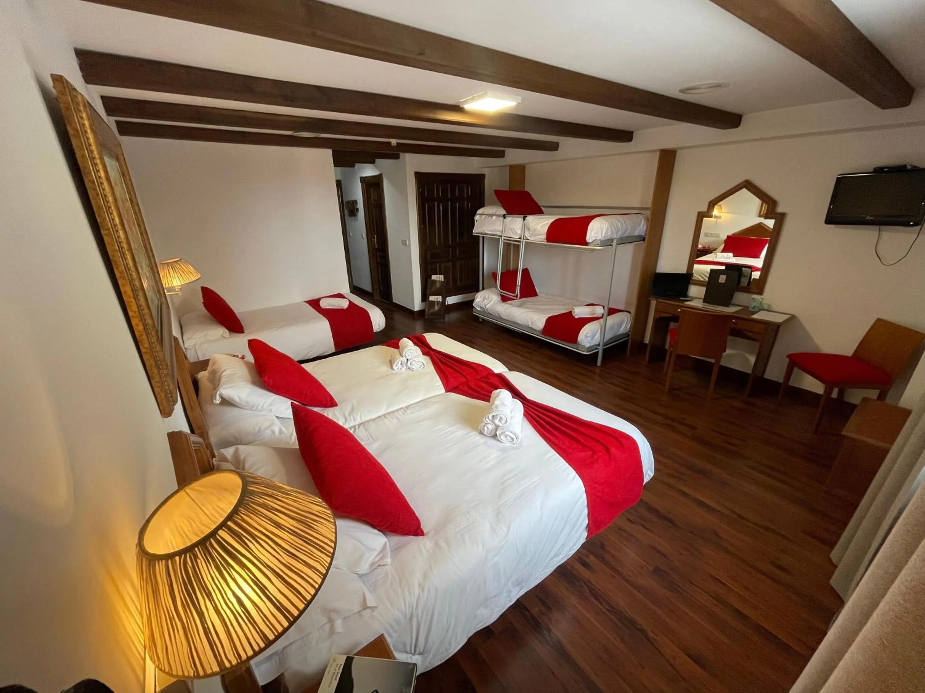 Bed in Hotel El Guerra