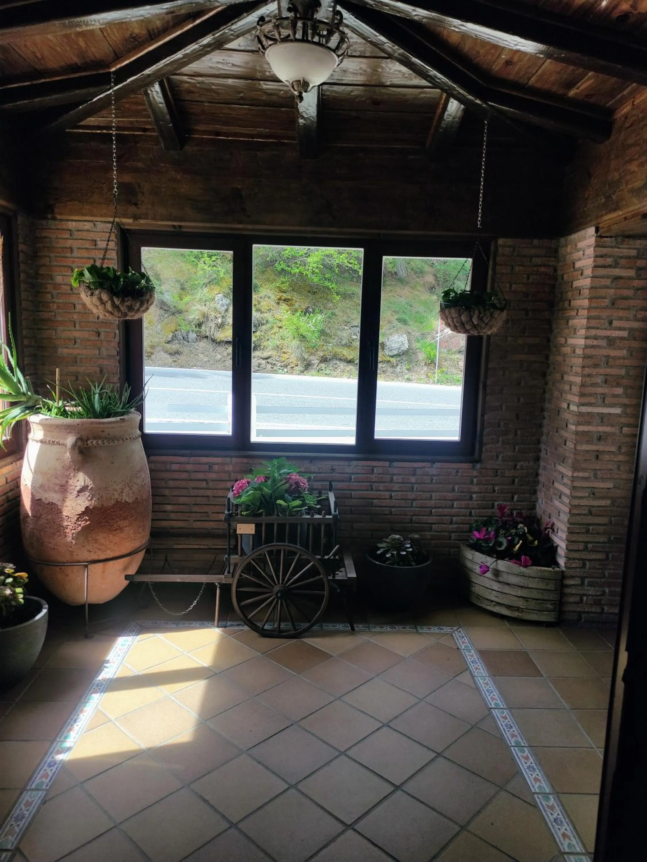 Lobby or reception in Hotel El Guerra
