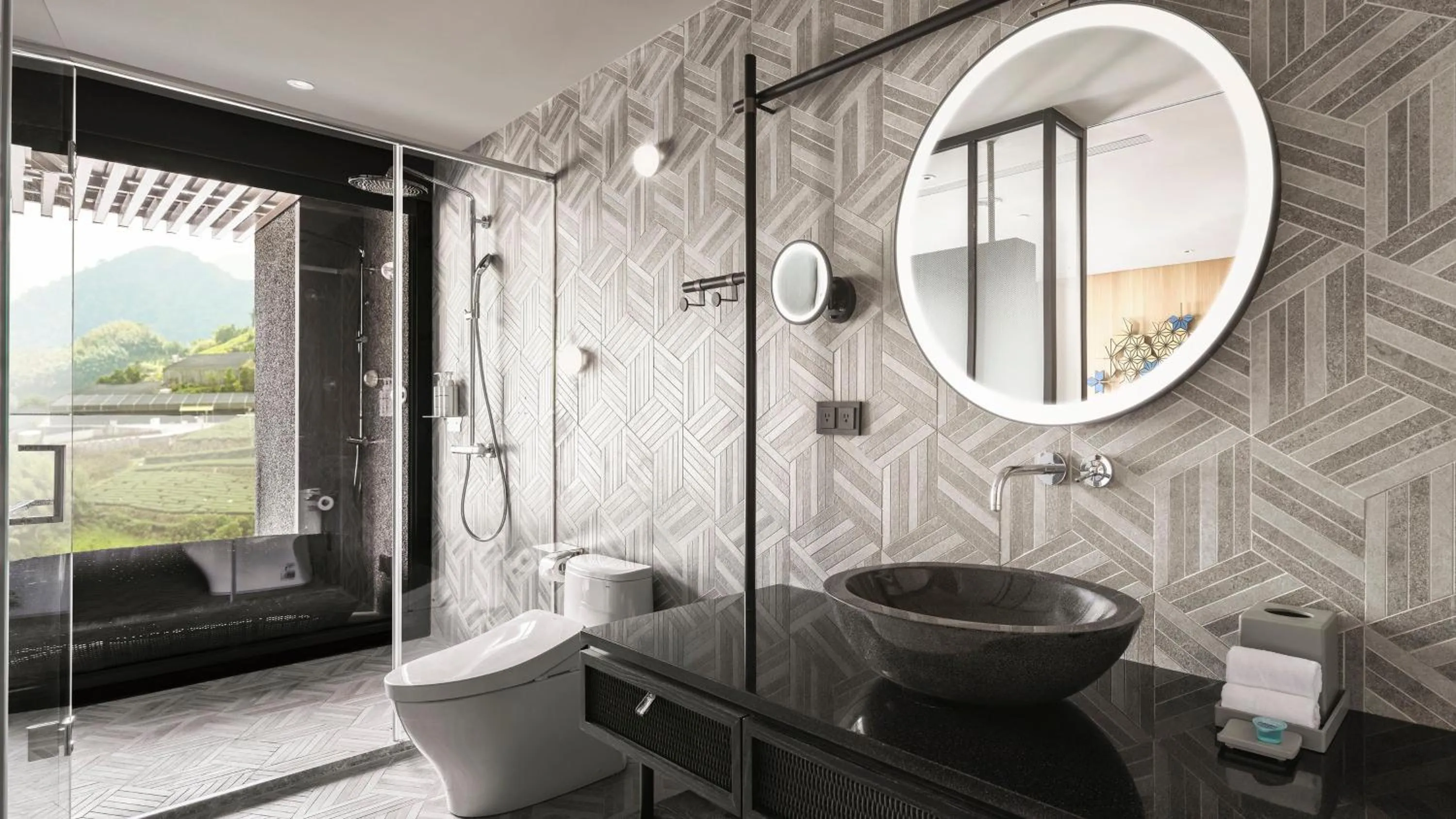 Bathroom in Hotel Indigo Alishan by IHG