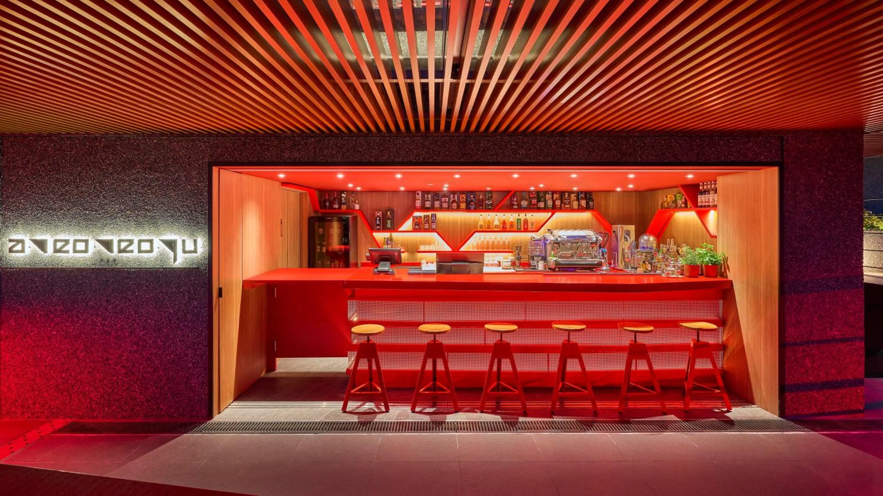 Lounge or bar in Hotel Indigo Alishan by IHG