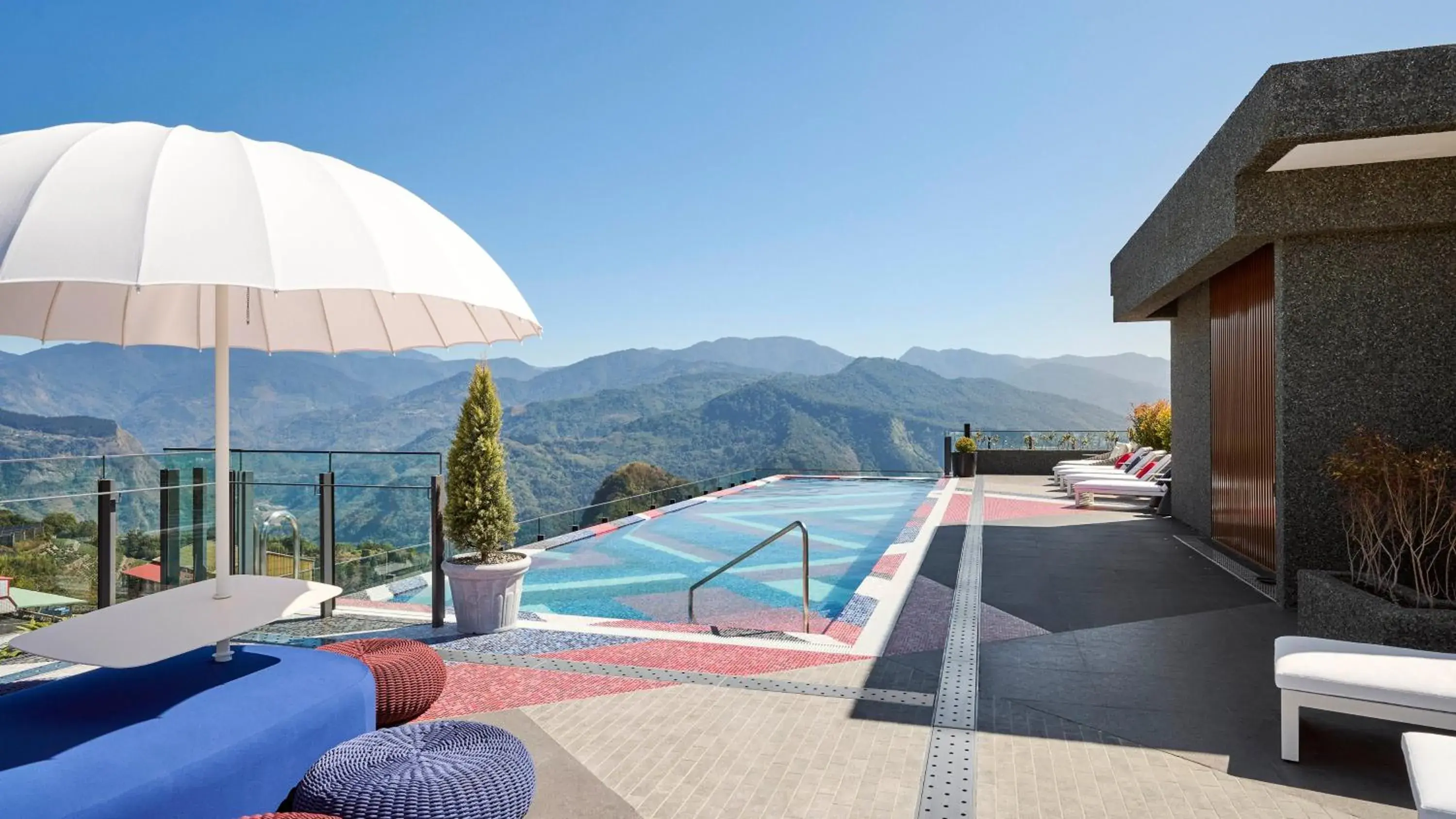 Swimming pool in Hotel Indigo Alishan by IHG Swimming pool in Hotel Indigo Alishan by IHG