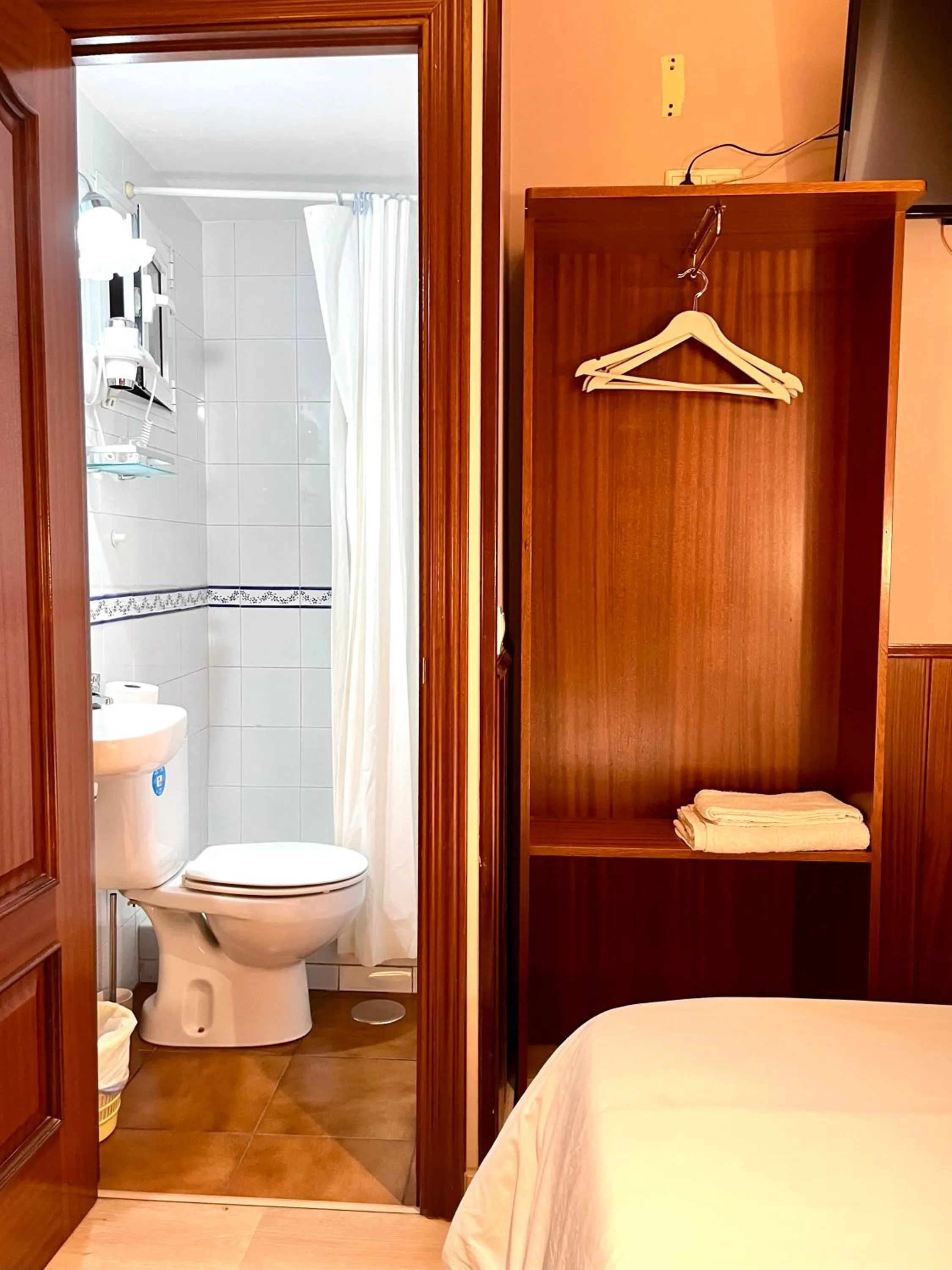 Bathroom in Hostal La Vera