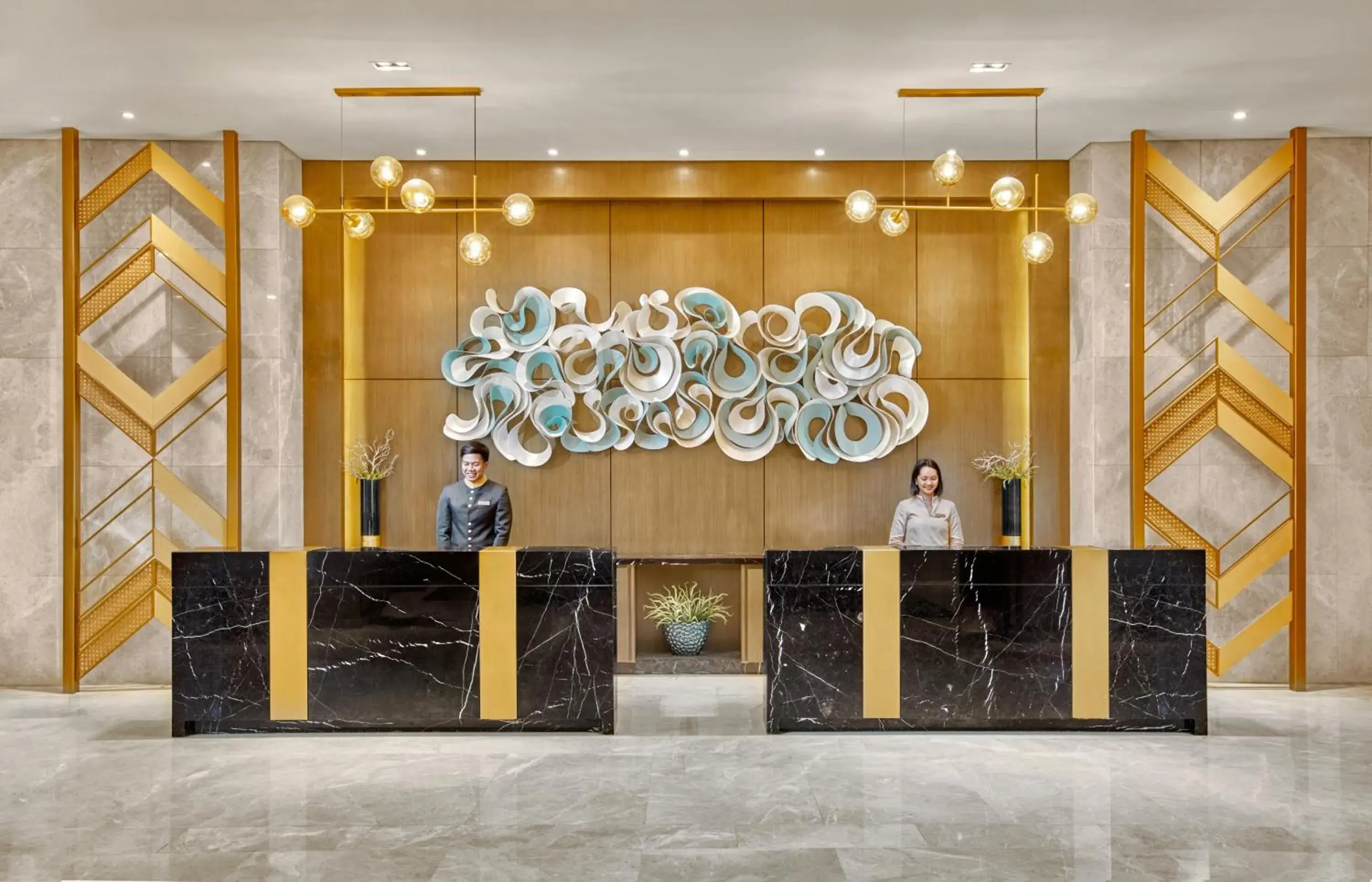 Lobby or reception in Mercure Mactan Cebu Lobby or reception in Mercure Mactan Cebu