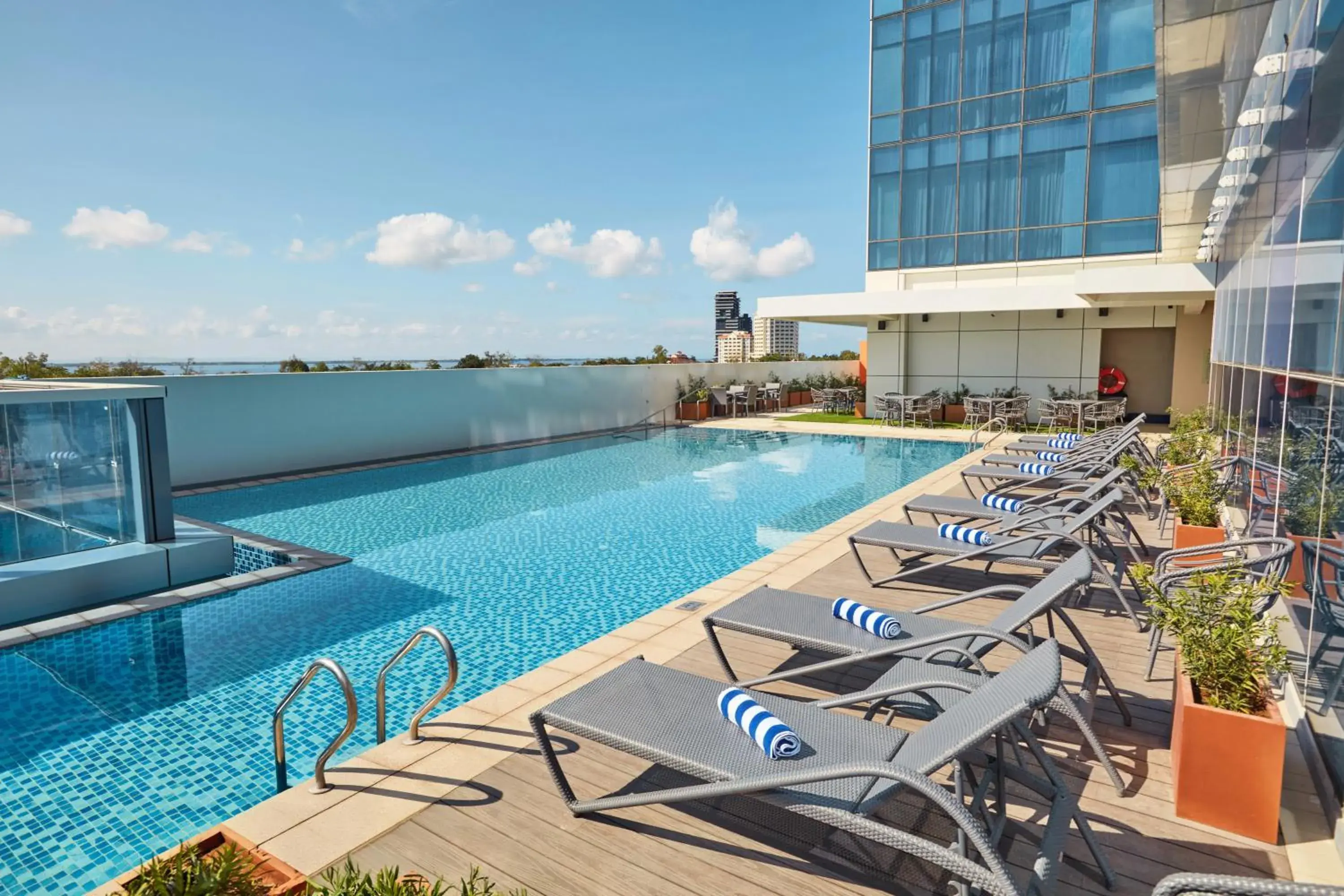 Pool view in Mercure Mactan Cebu Pool view in Mercure Mactan Cebu