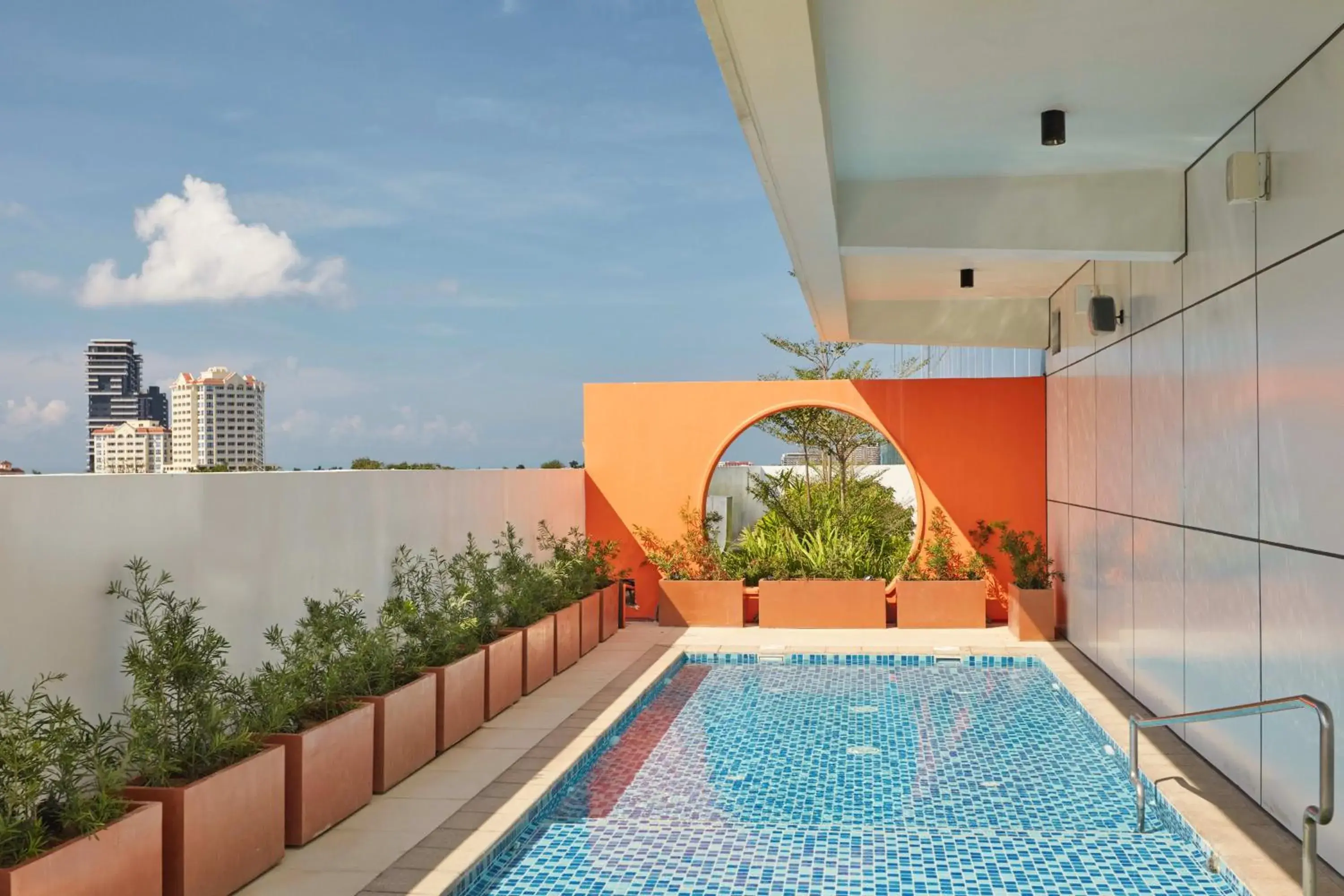 Pool view in Mercure Mactan Cebu Pool view in Mercure Mactan Cebu