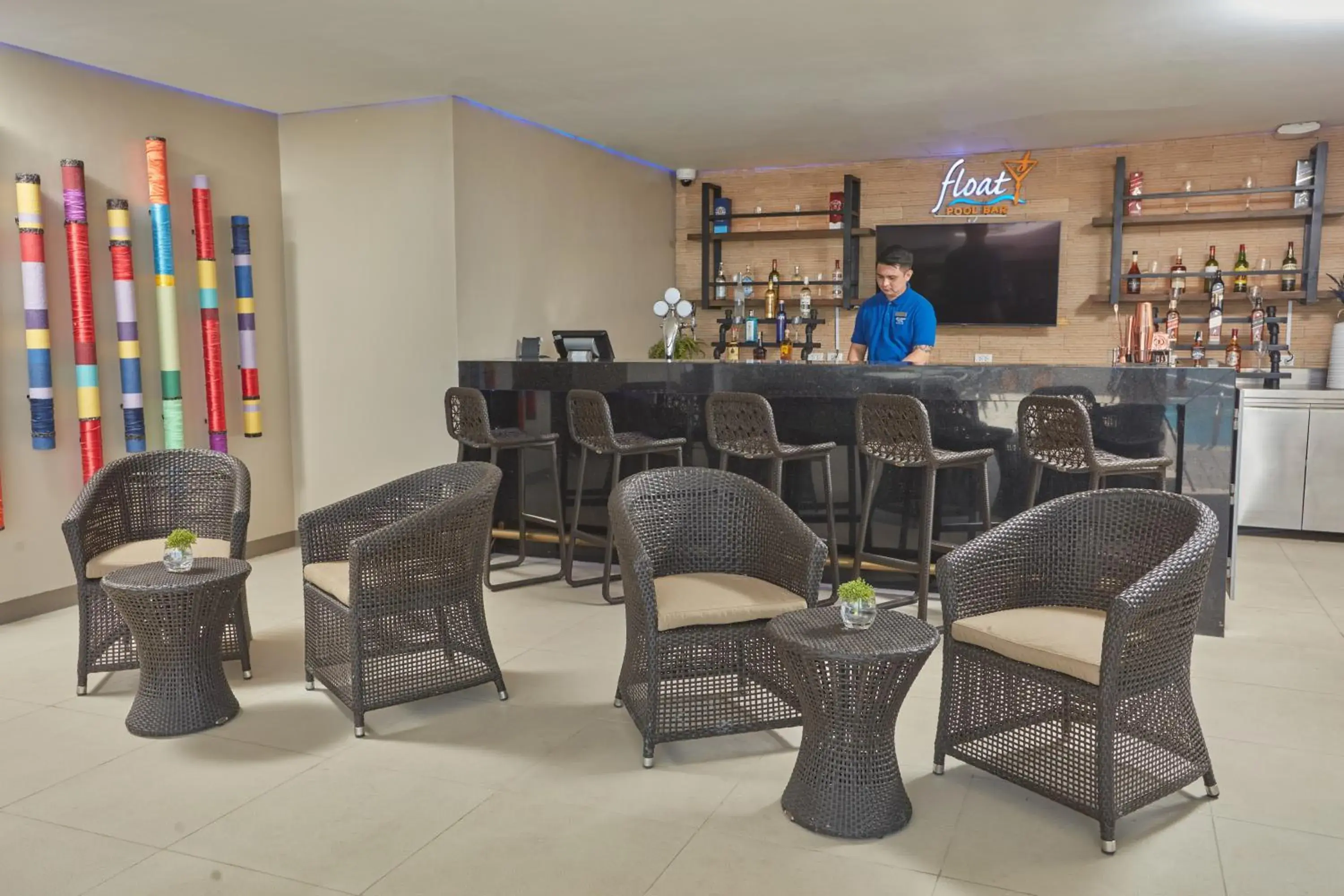 Lounge or bar in Belmont Hotel Mactan Lounge or bar in Belmont Hotel Mactan