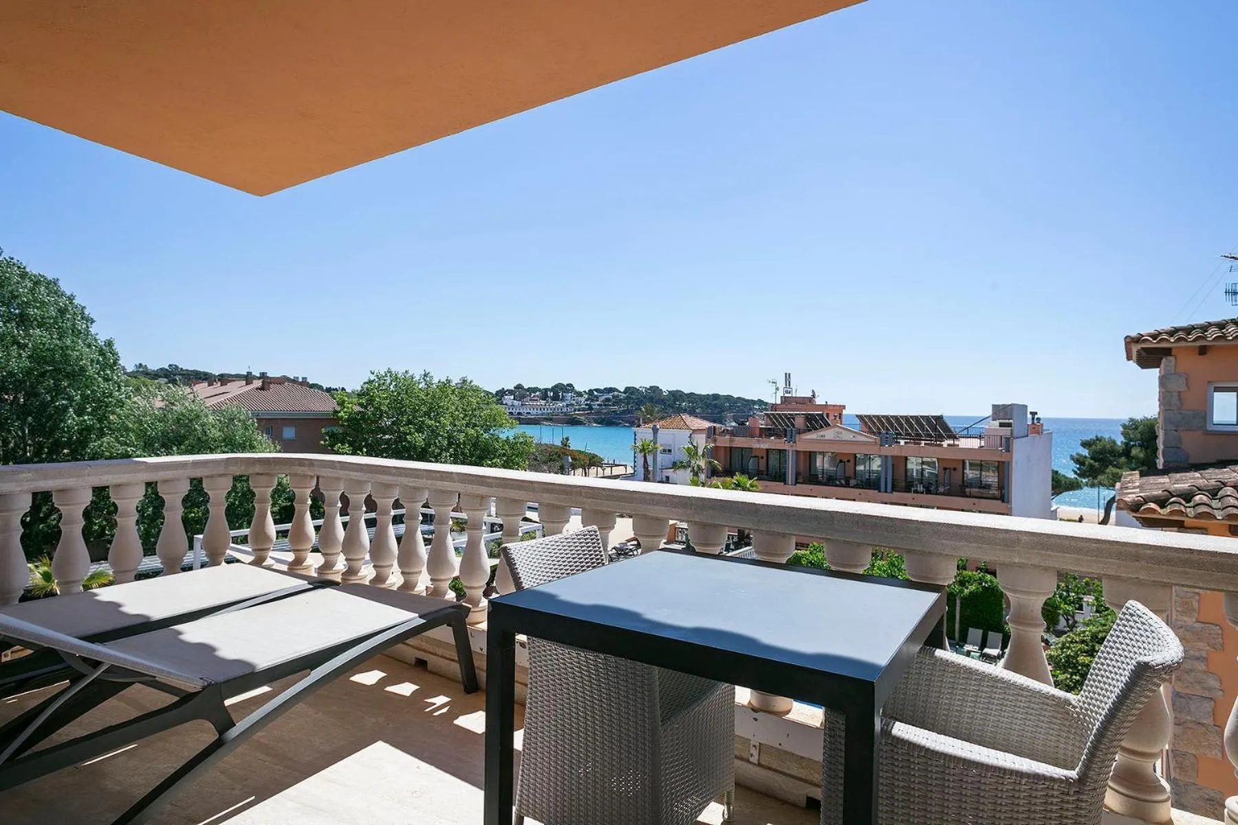 Balcony/Terrace in Van der Valk Hotel Barcarola