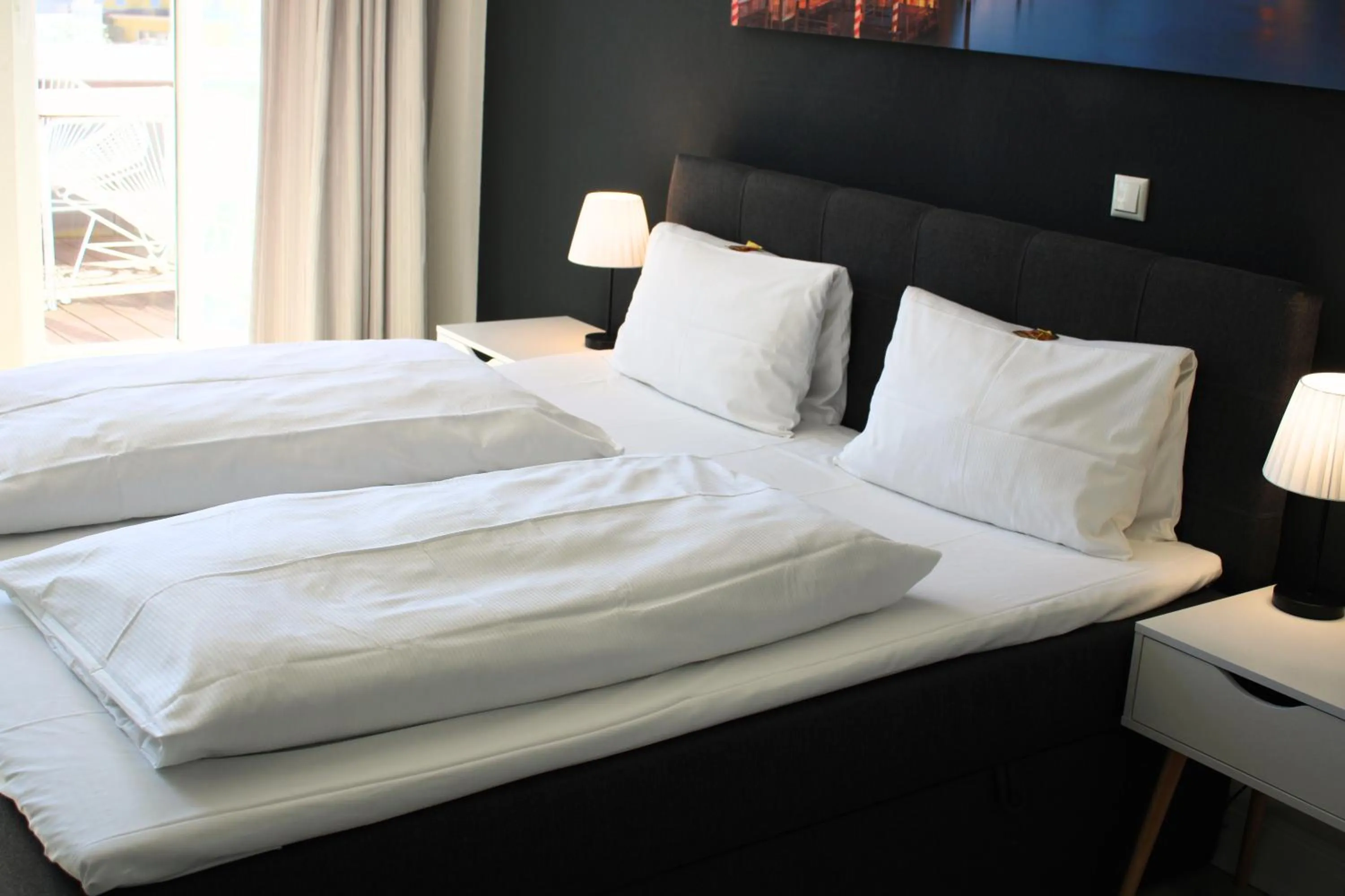 Bed in Hotel Adler & Eventlocation GmbH