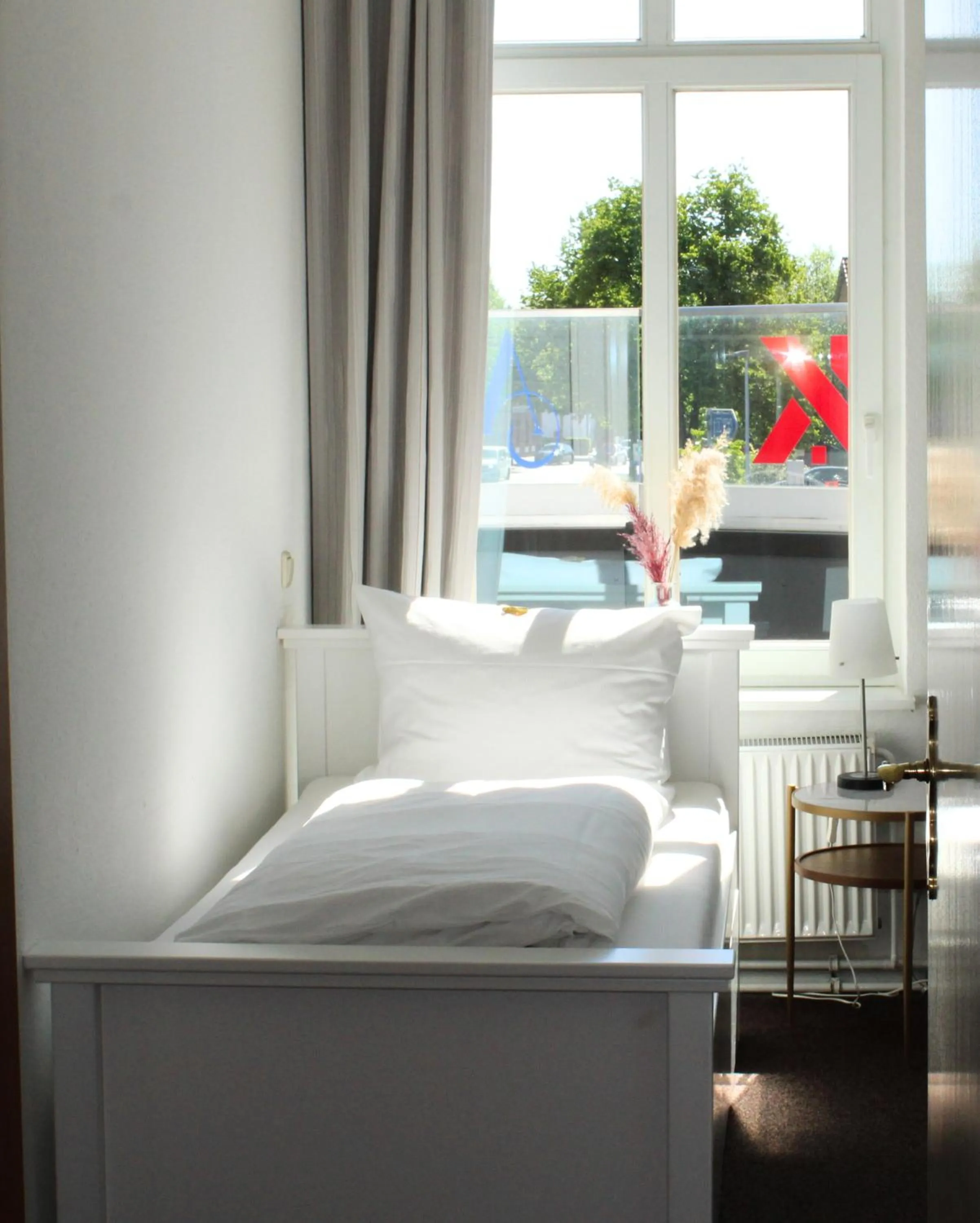 Photo of the whole room, Bed in Hotel Adler & Eventlocation GmbH