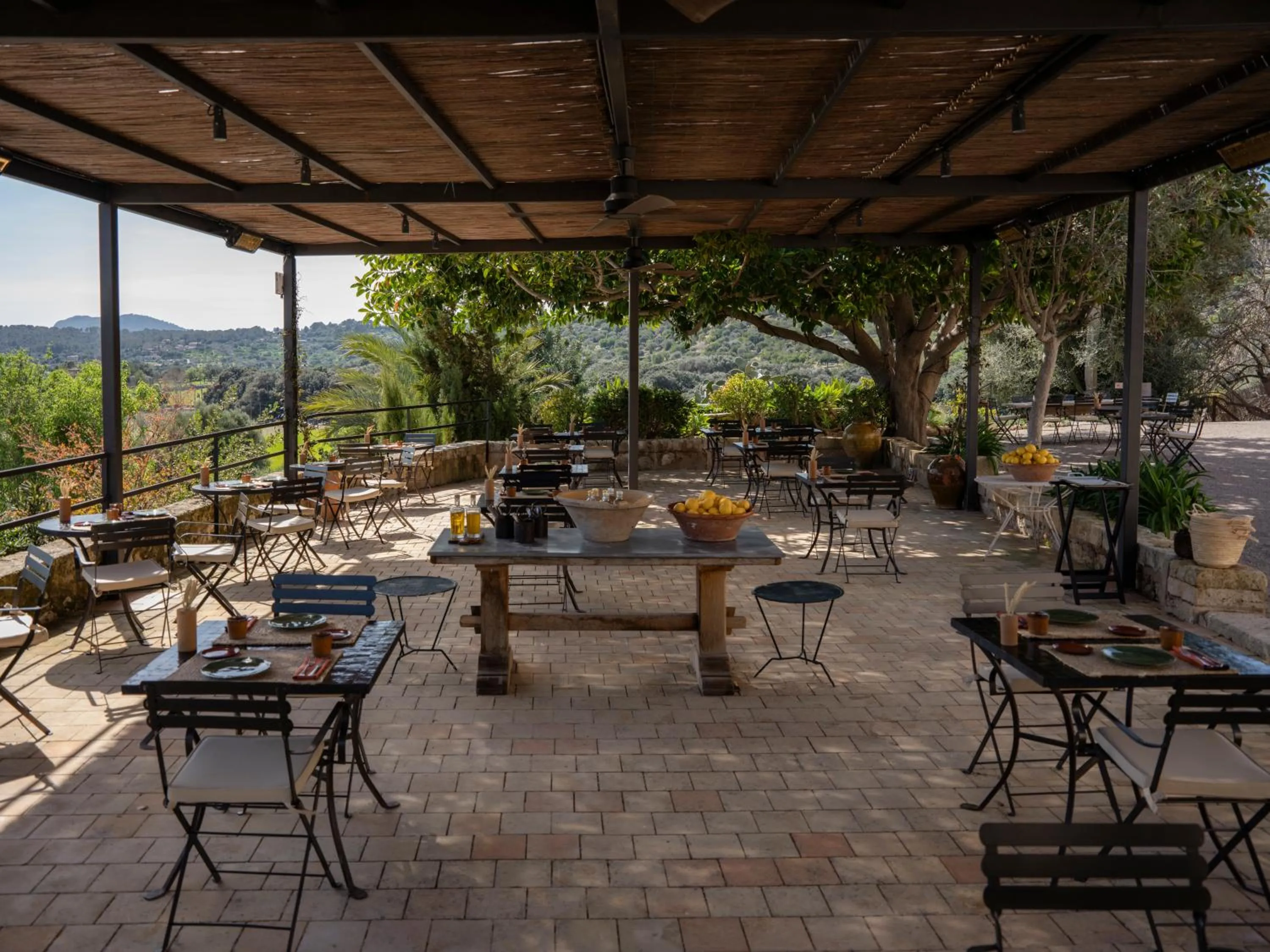 Patio in The Lodge Mallorca, Small Luxury Hotels
