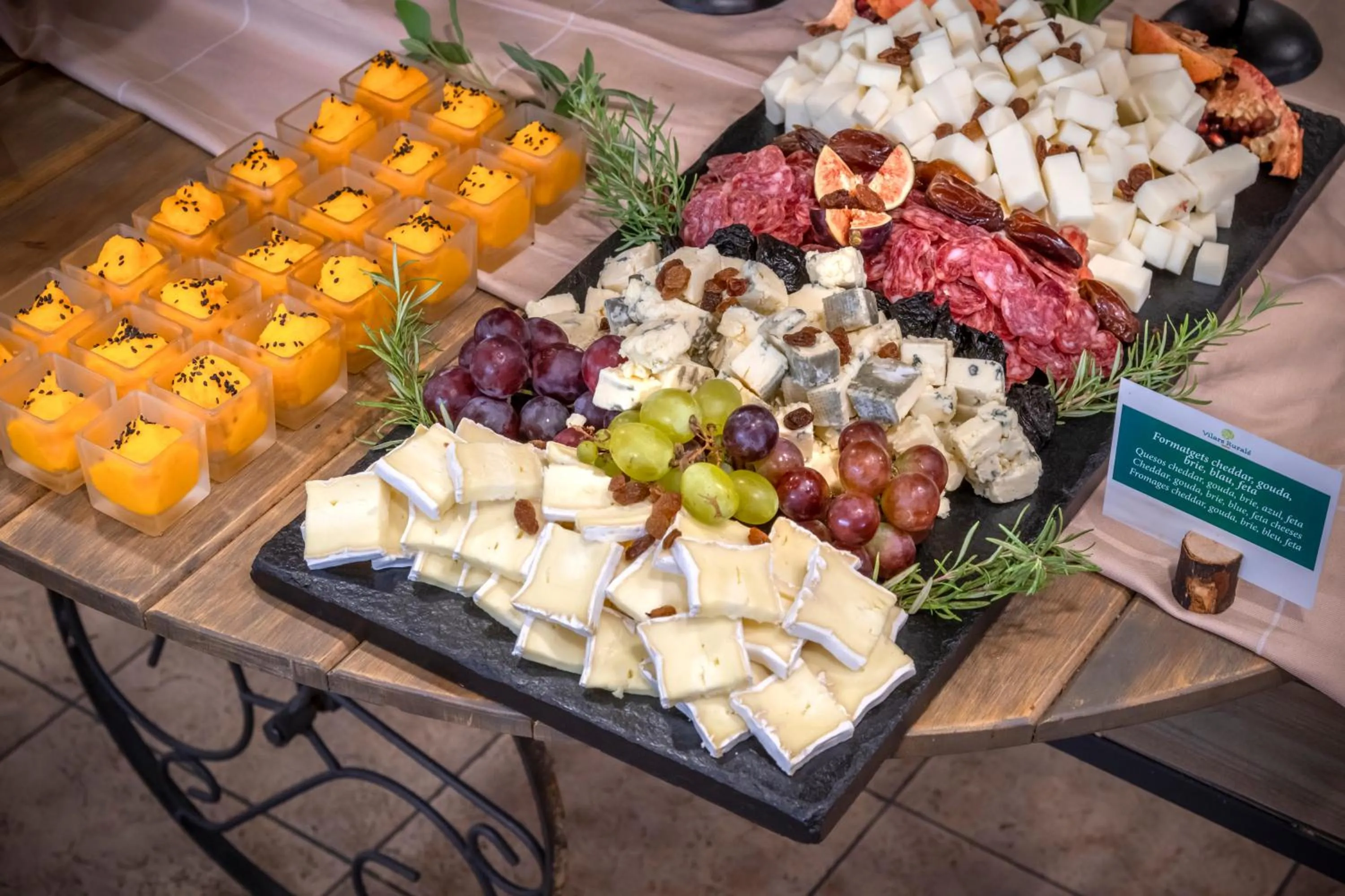 Restaurant/places to eat in Vilar Rural De Sant Hilari Sacalm by Serhs Hotels