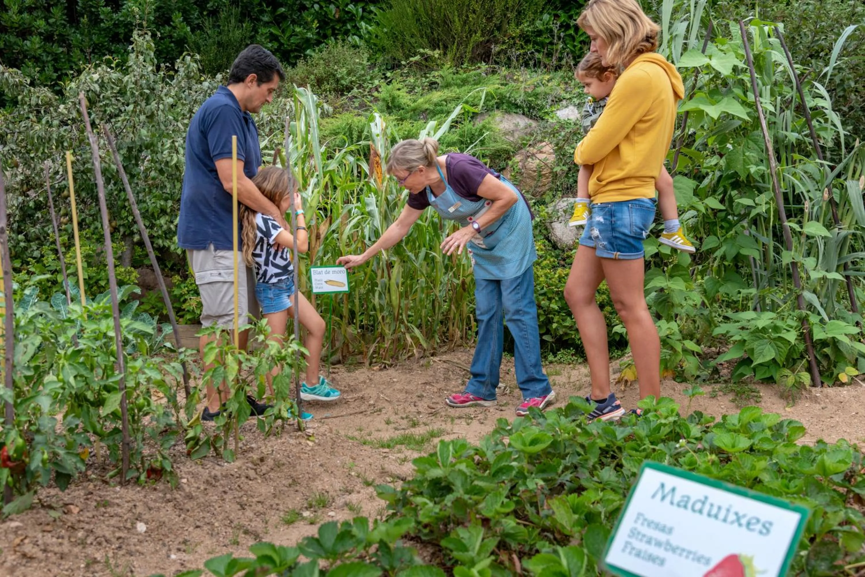 Garden in Vilar Rural De Sant Hilari Sacalm by Serhs Hotels