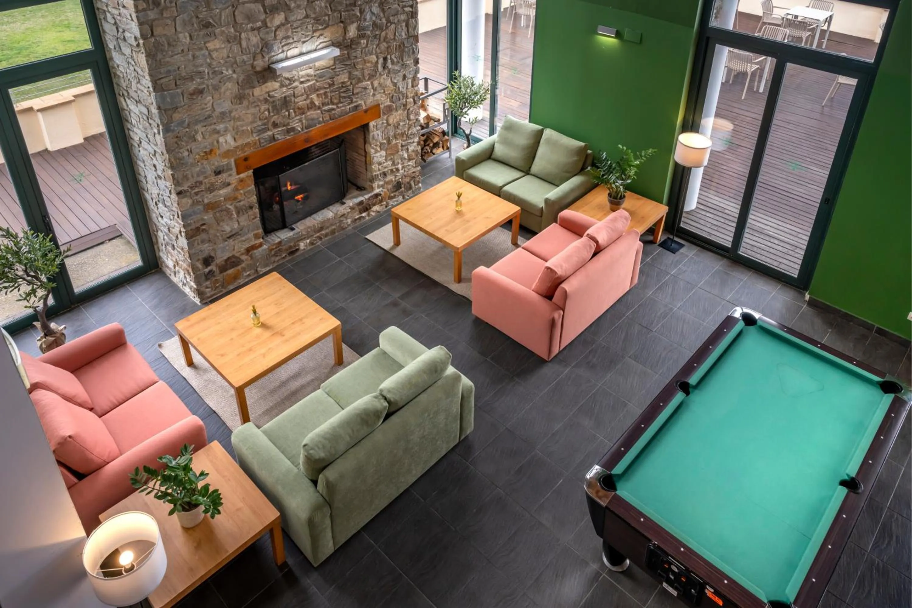 Living room in Vilar Rural De Sant Hilari Sacalm by Serhs Hotels