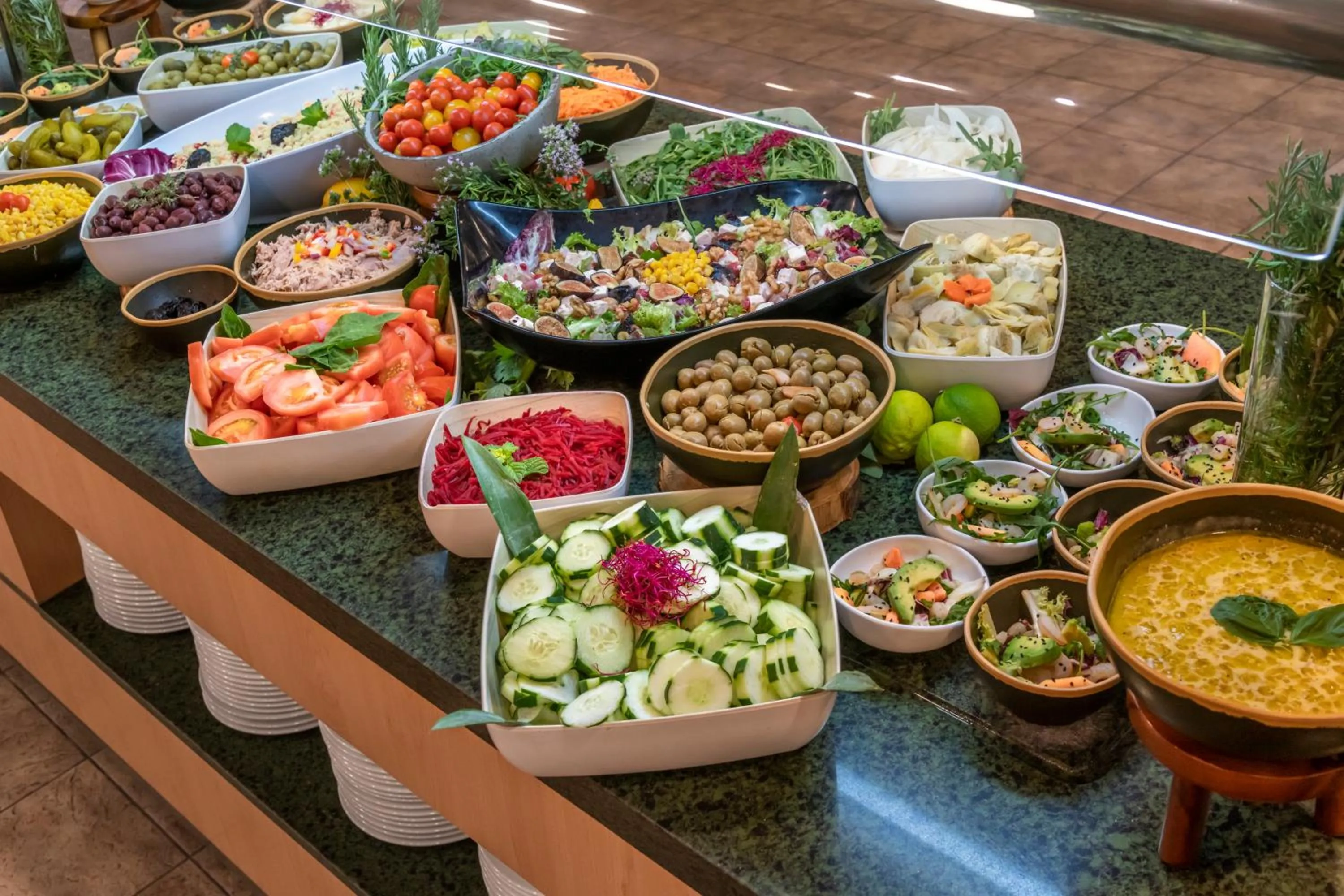 Restaurant/places to eat in Vilar Rural De Sant Hilari Sacalm by Serhs Hotels