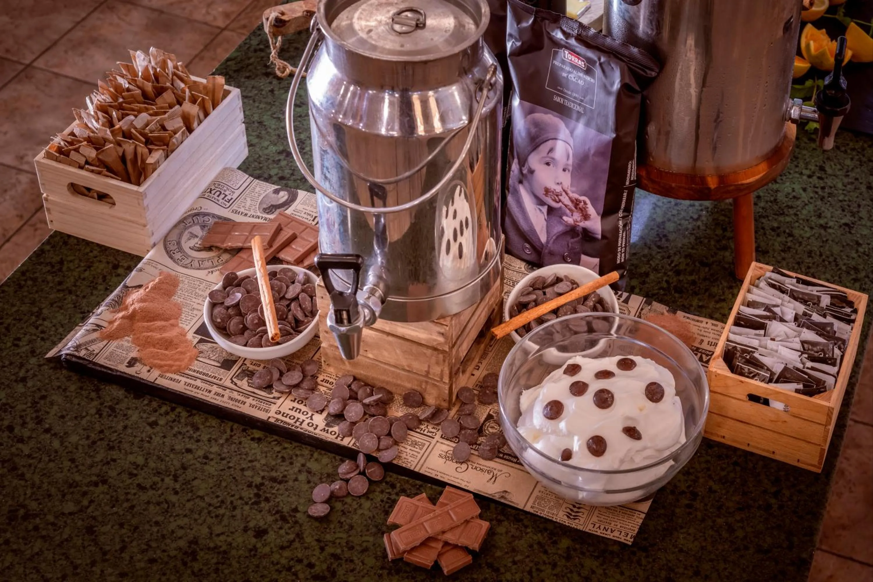 Breakfast in Vilar Rural De Sant Hilari Sacalm by Serhs Hotels