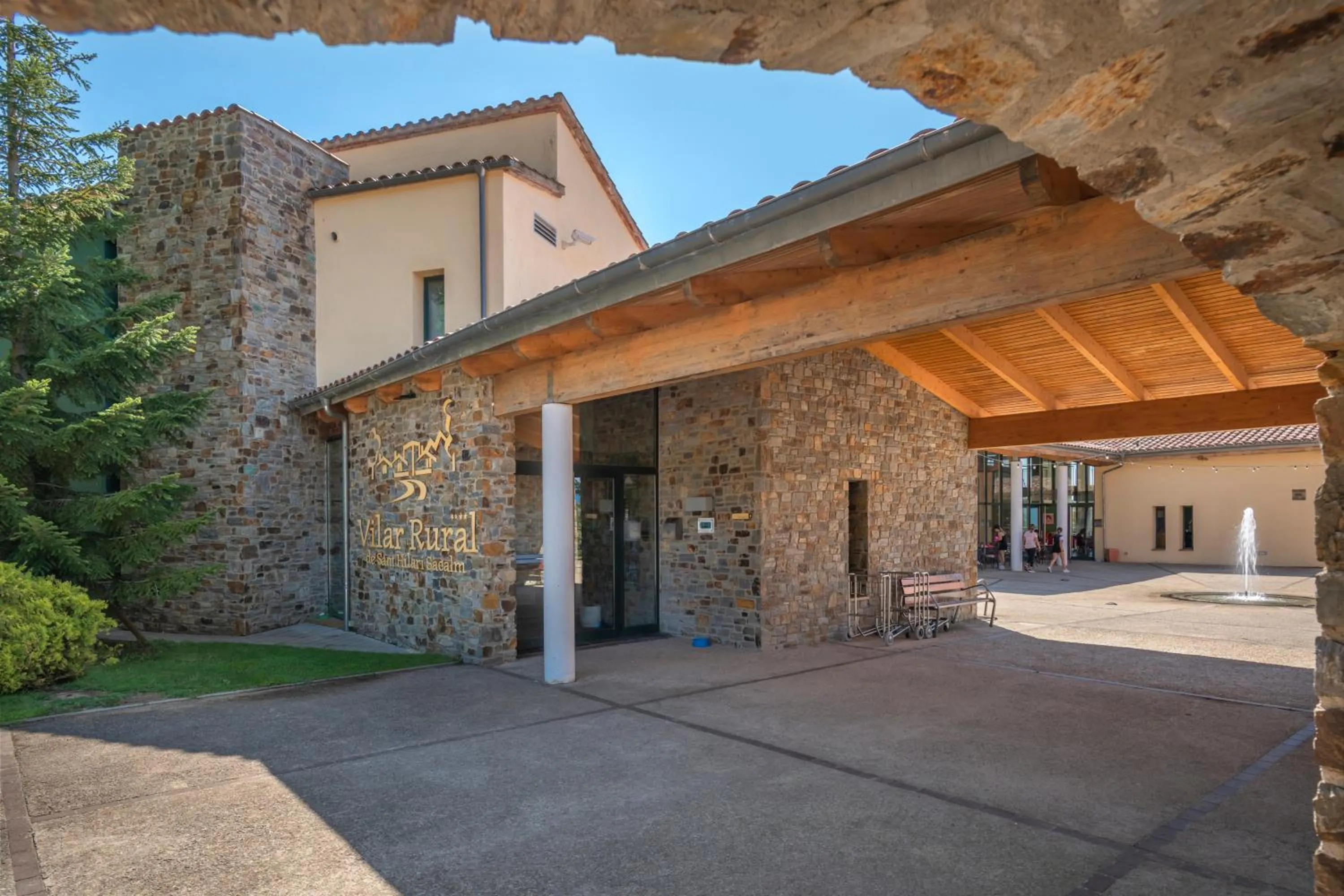 Property building in Vilar Rural De Sant Hilari Sacalm by Serhs Hotels