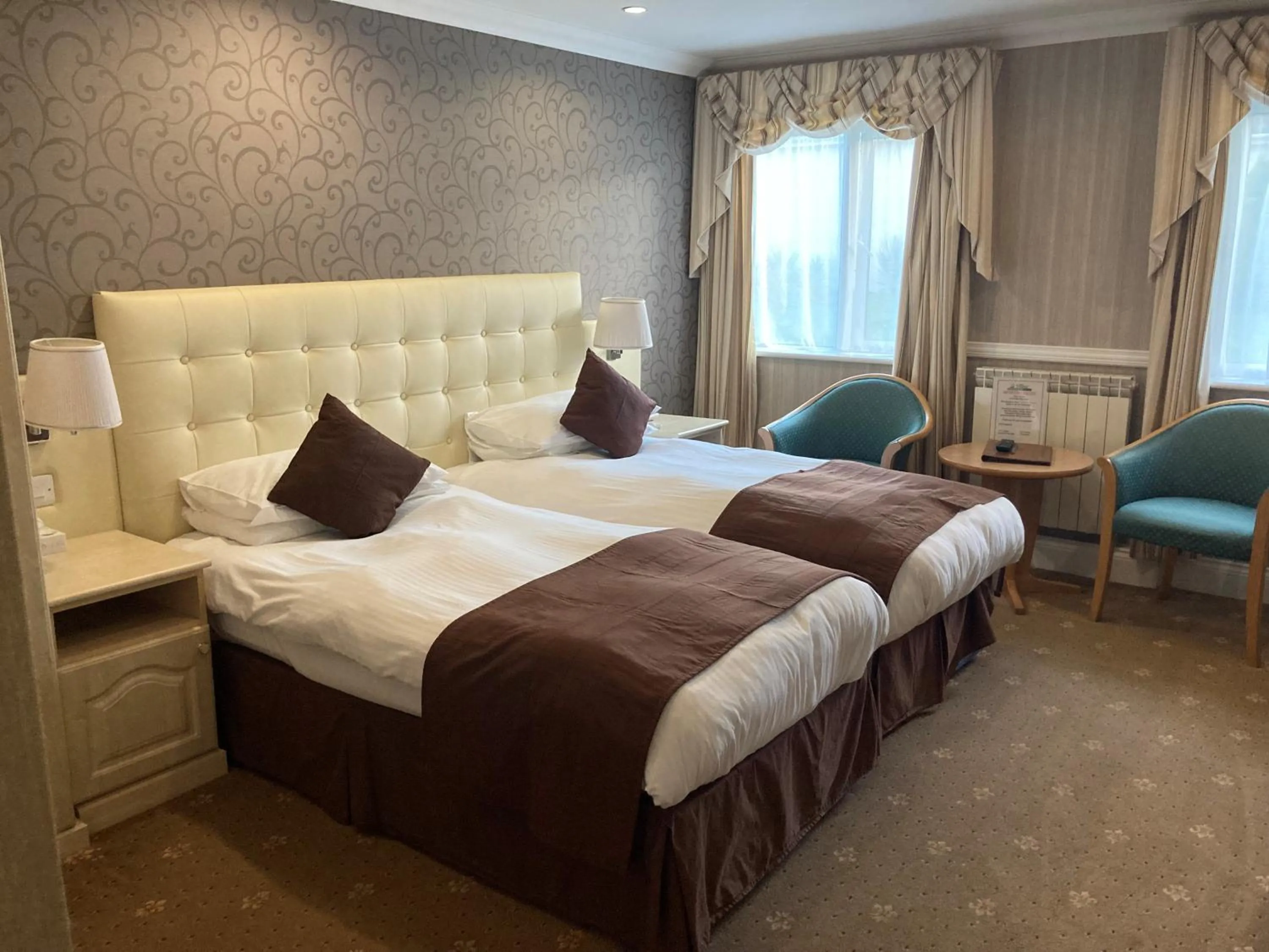Bed in La Villette Hotel