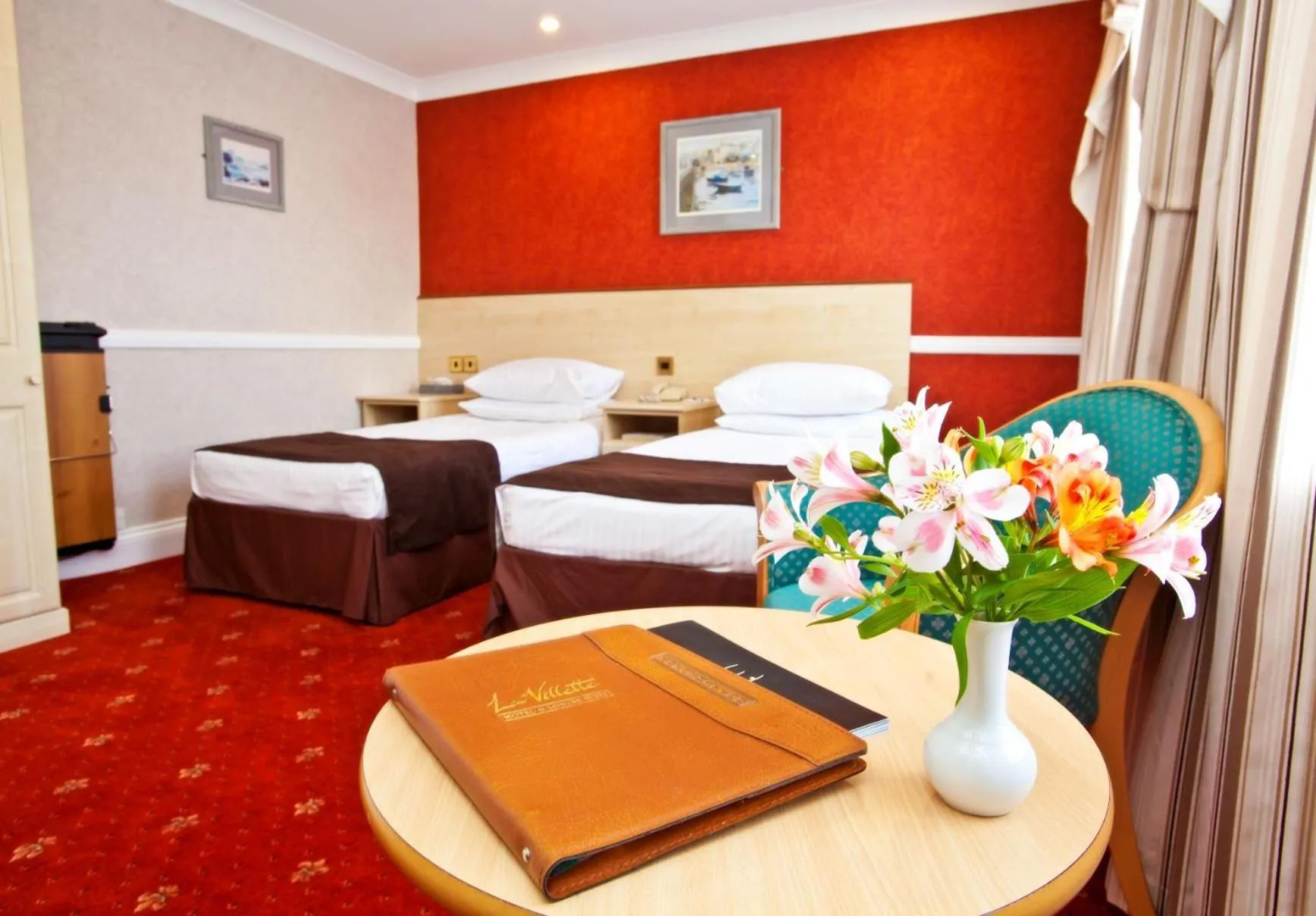 Bedroom, Bed in La Villette Hotel