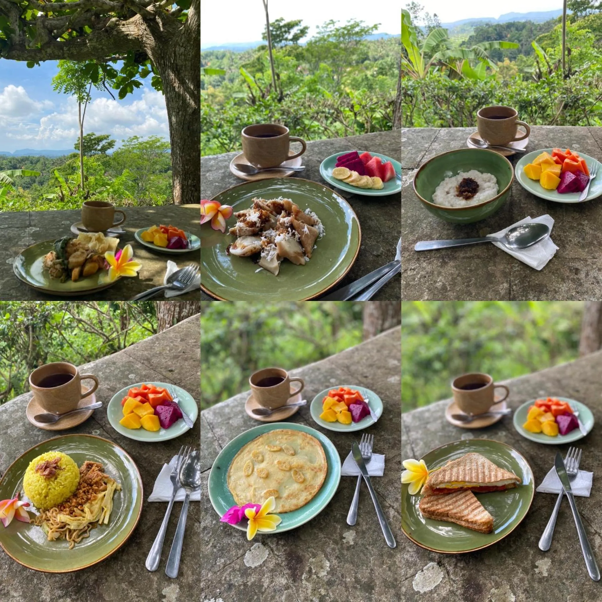 Breakfast in Geriasemalung