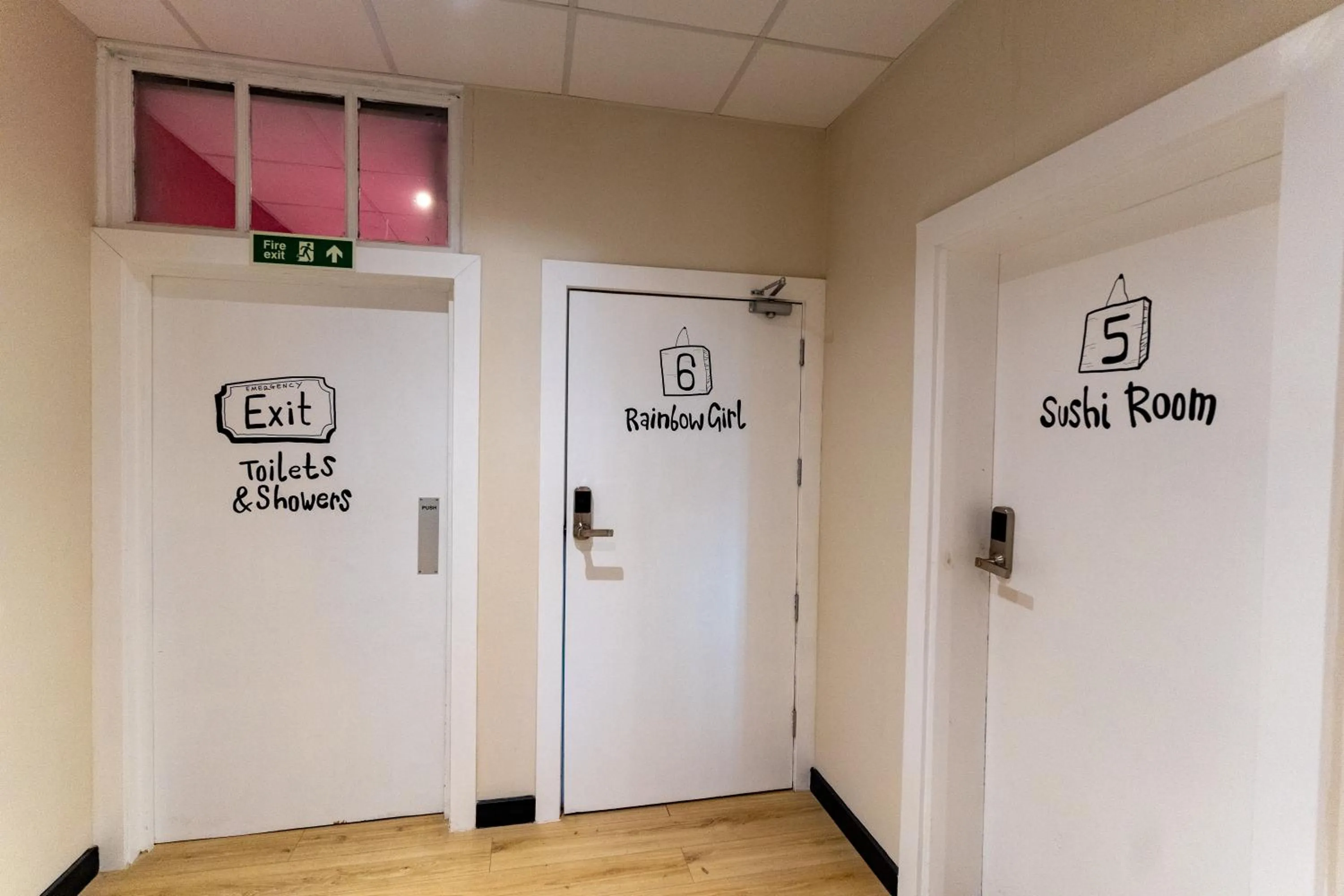 Facade/entrance in Hostelle - women only hostel London