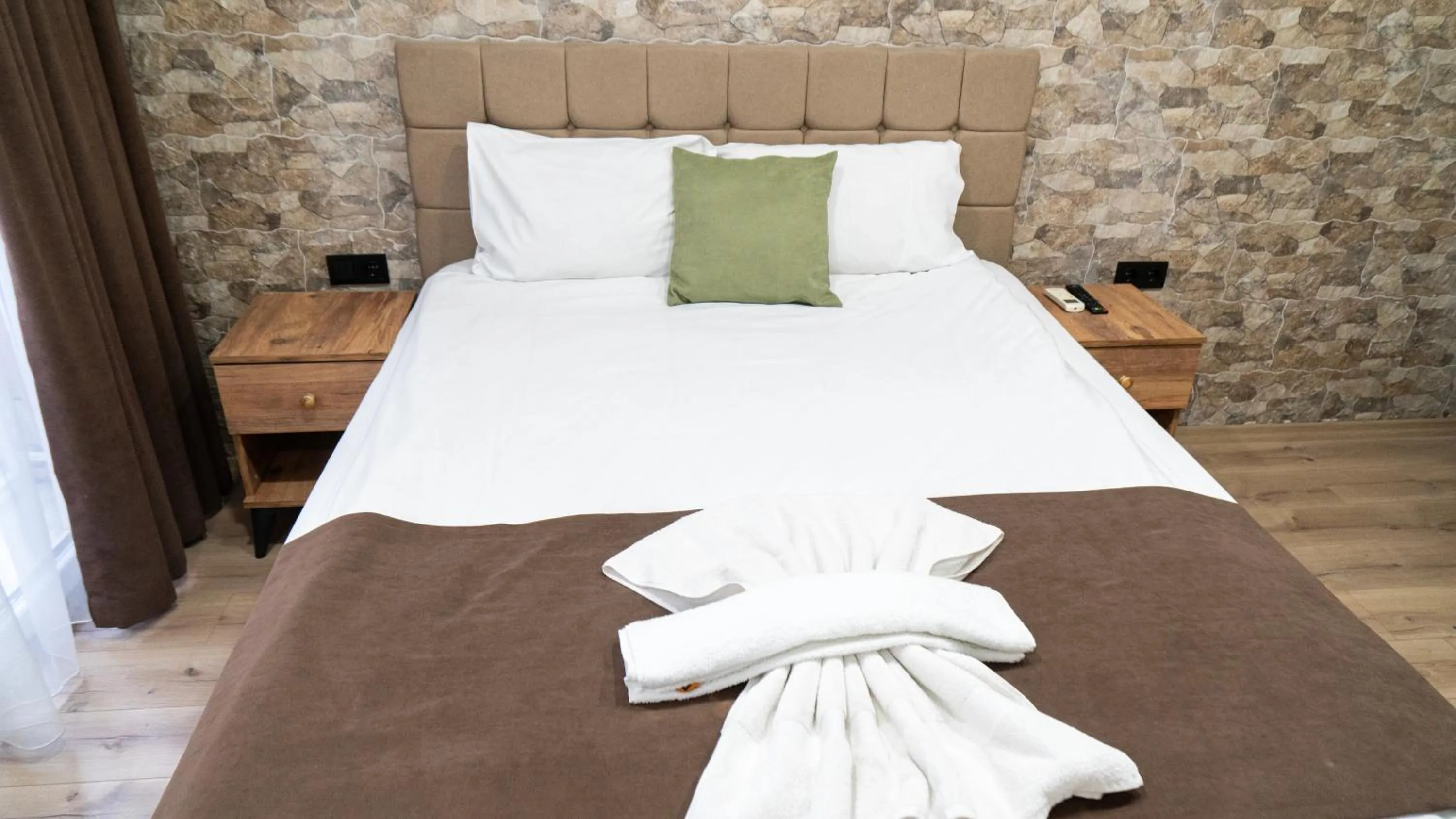 Bed in MİLA SUİTES TAKSİM