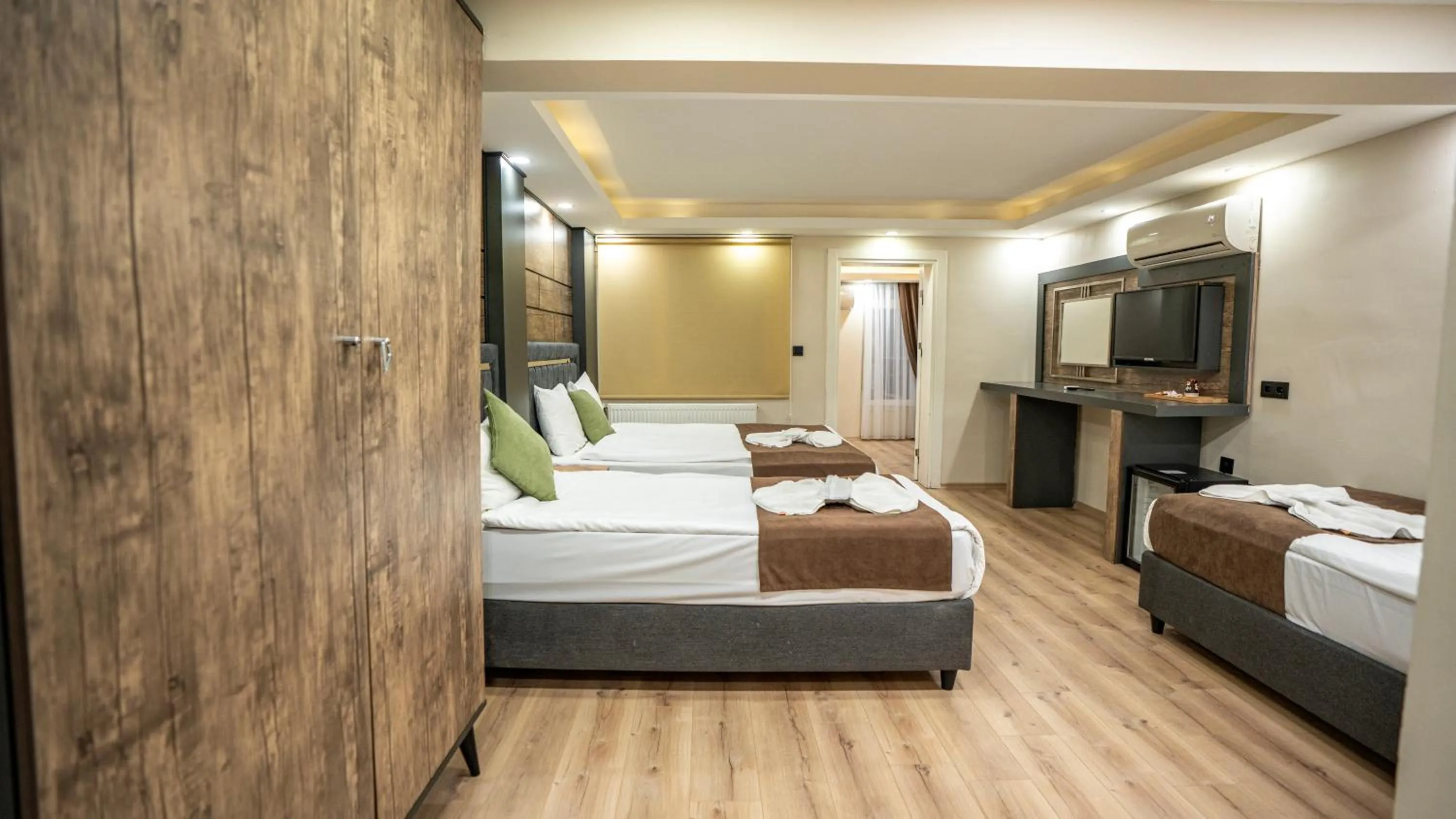 Bed in MİLA SUİTES TAKSİM