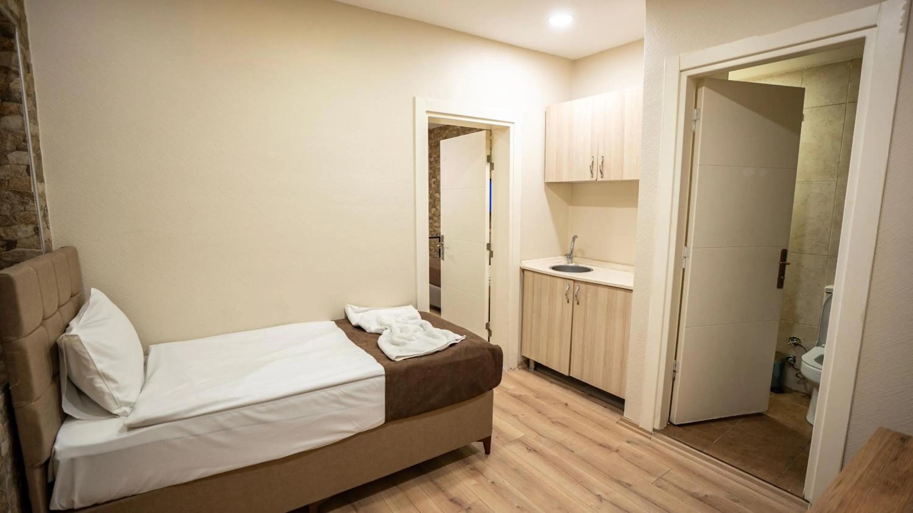 Bed in MİLA SUİTES TAKSİM