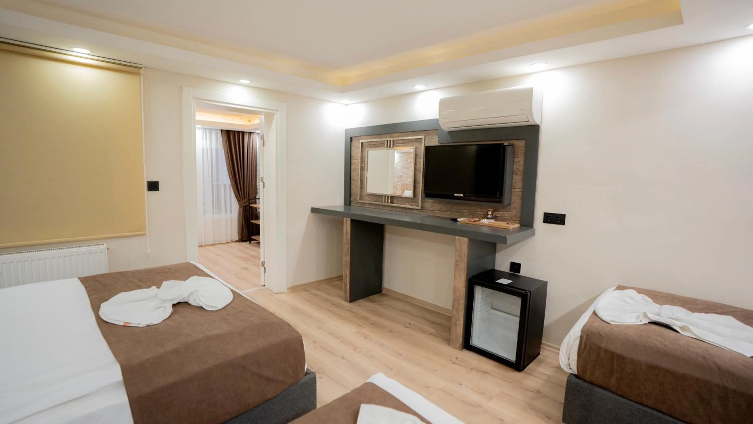 Bed in MİLA SUİTES TAKSİM