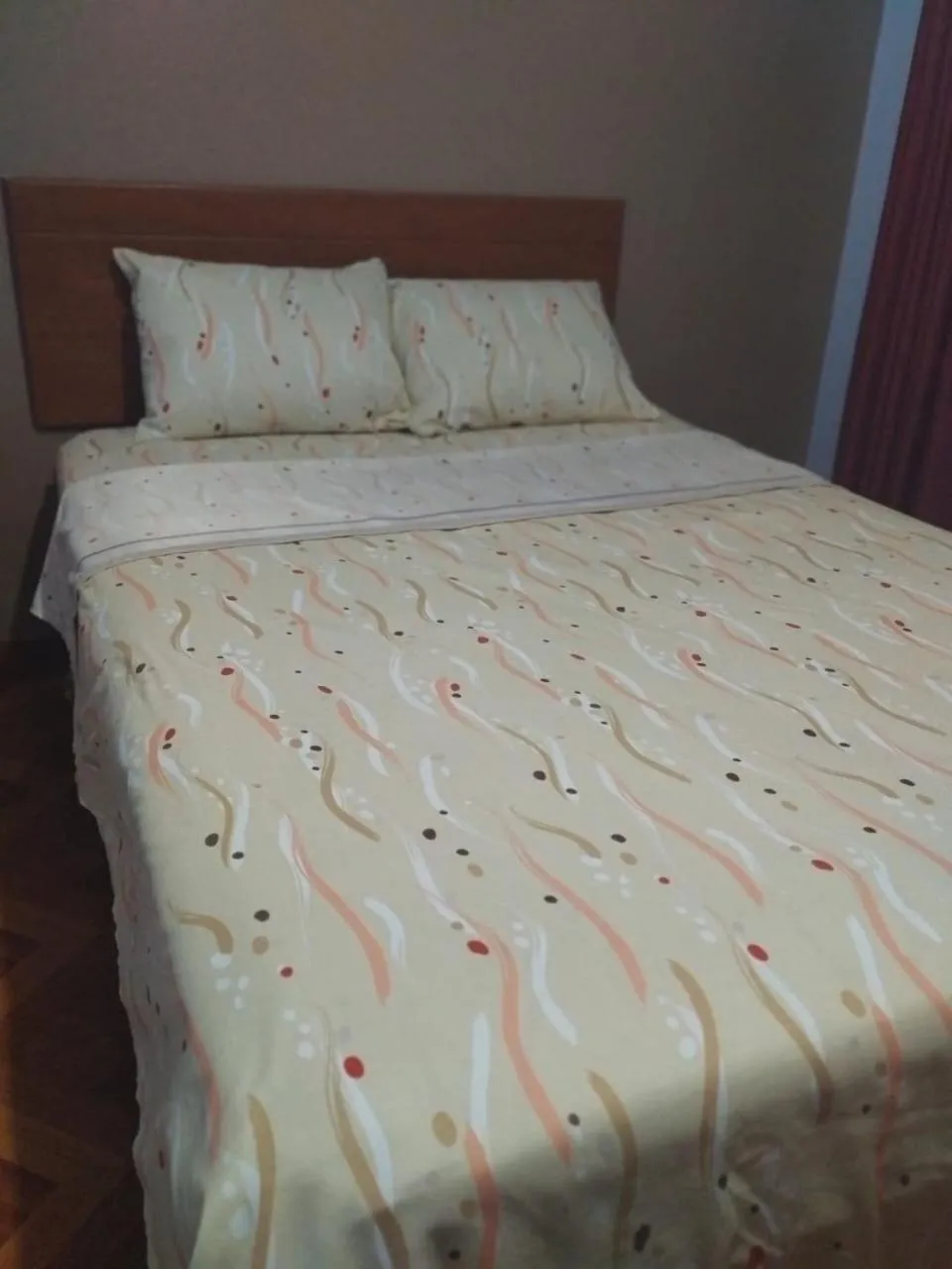 Bed in Hospedaje Feliz