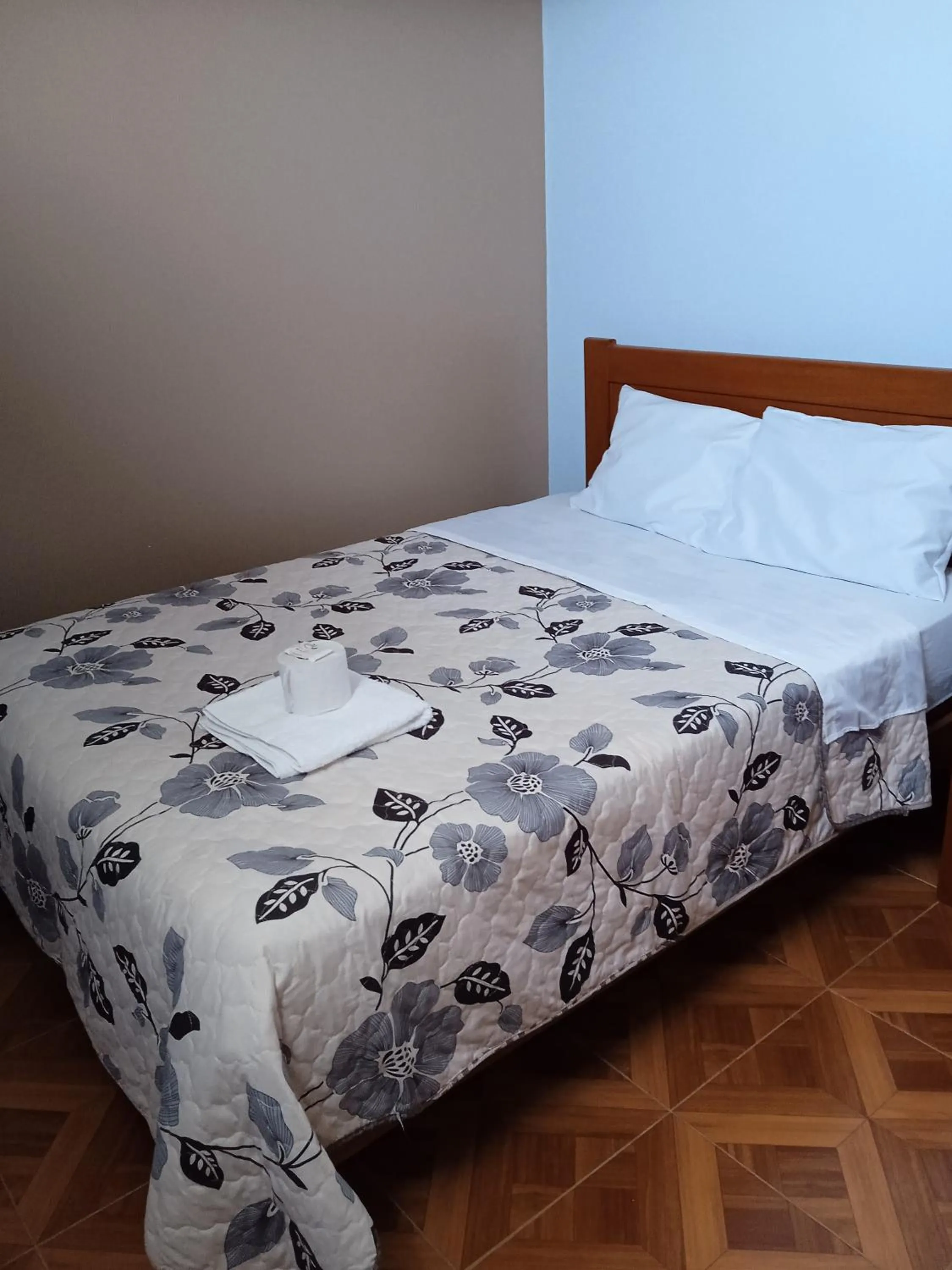 Bed in Hospedaje Feliz