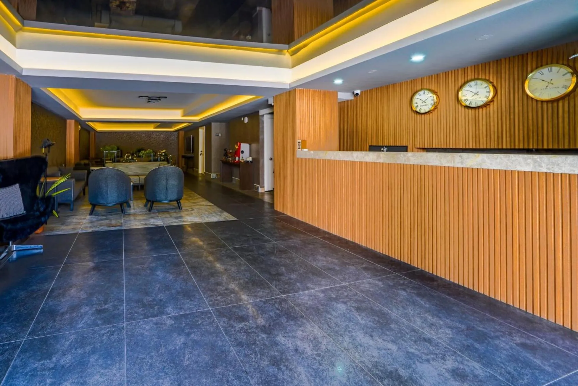 Lobby or reception in Lupo Libero Hotel Spa