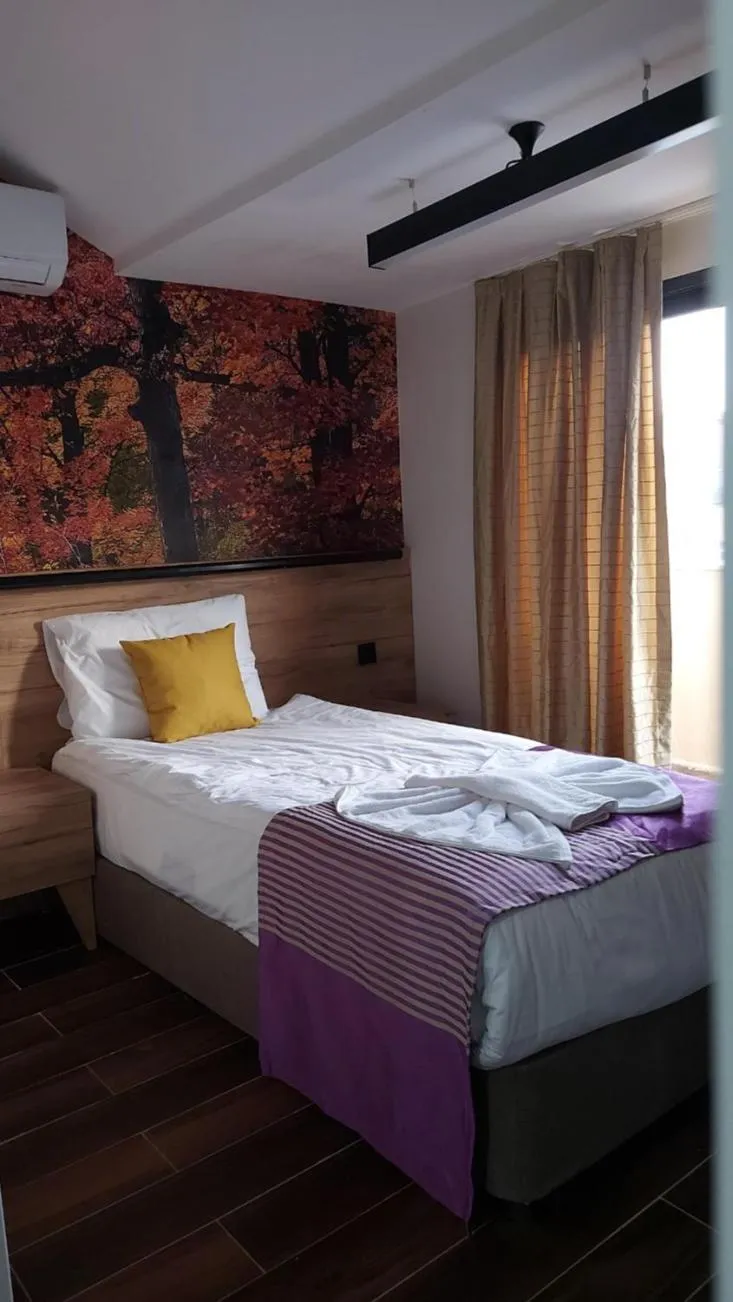 Bed in Lupo Libero Hotel Spa