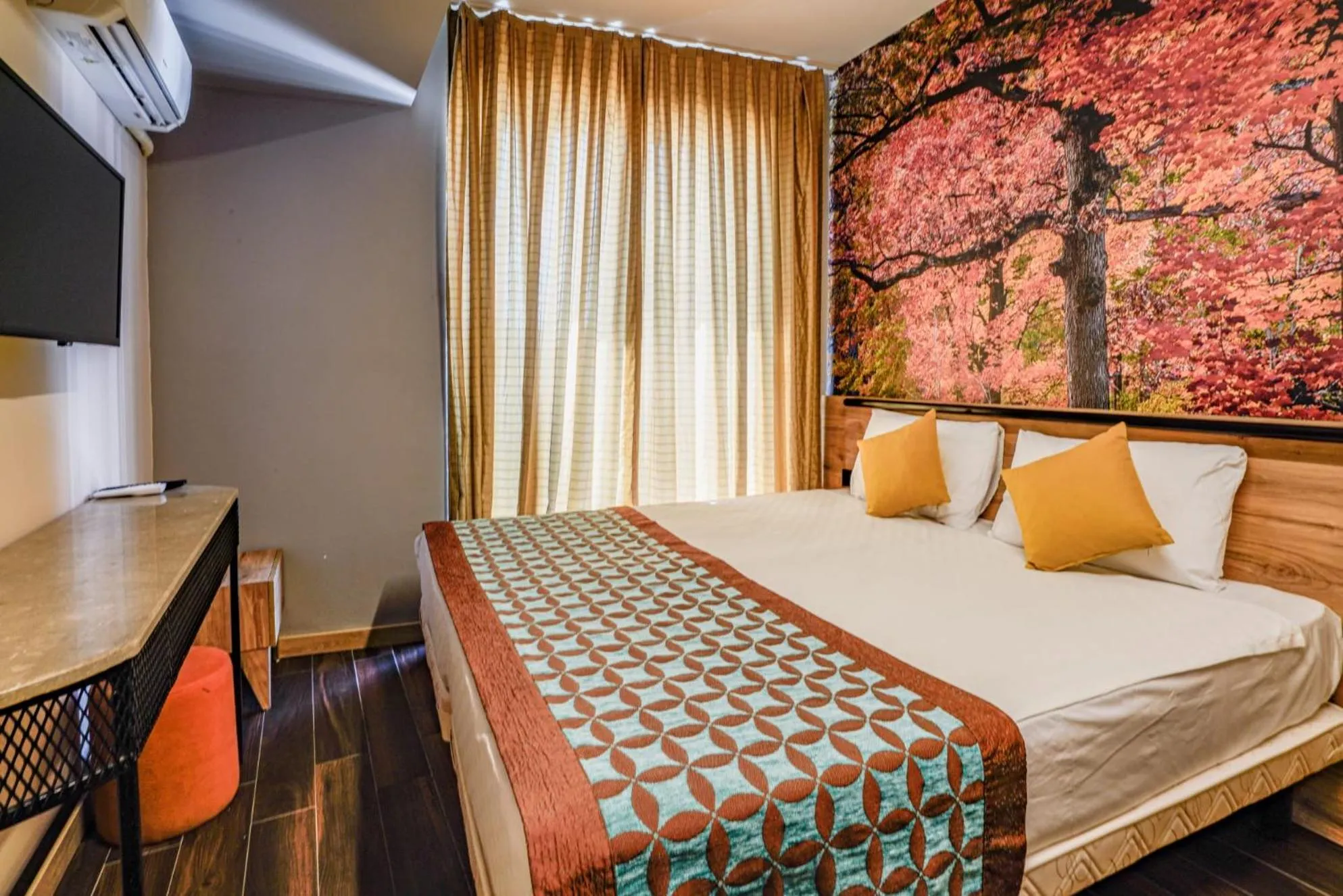 Bed in Lupo Libero Hotel Spa