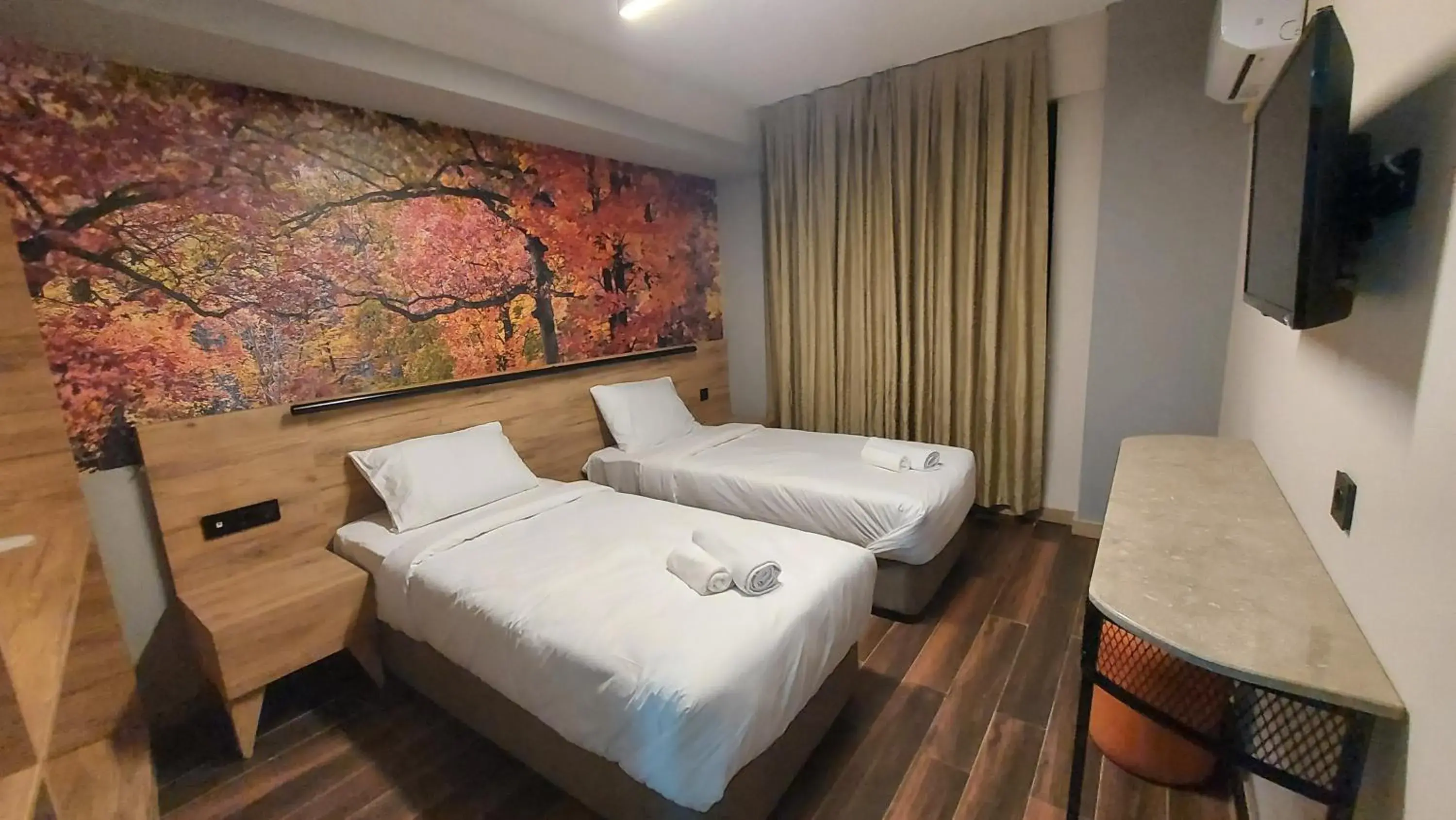 Bed in Lupo Libero Hotel Spa Bed in Lupo Libero Hotel Spa