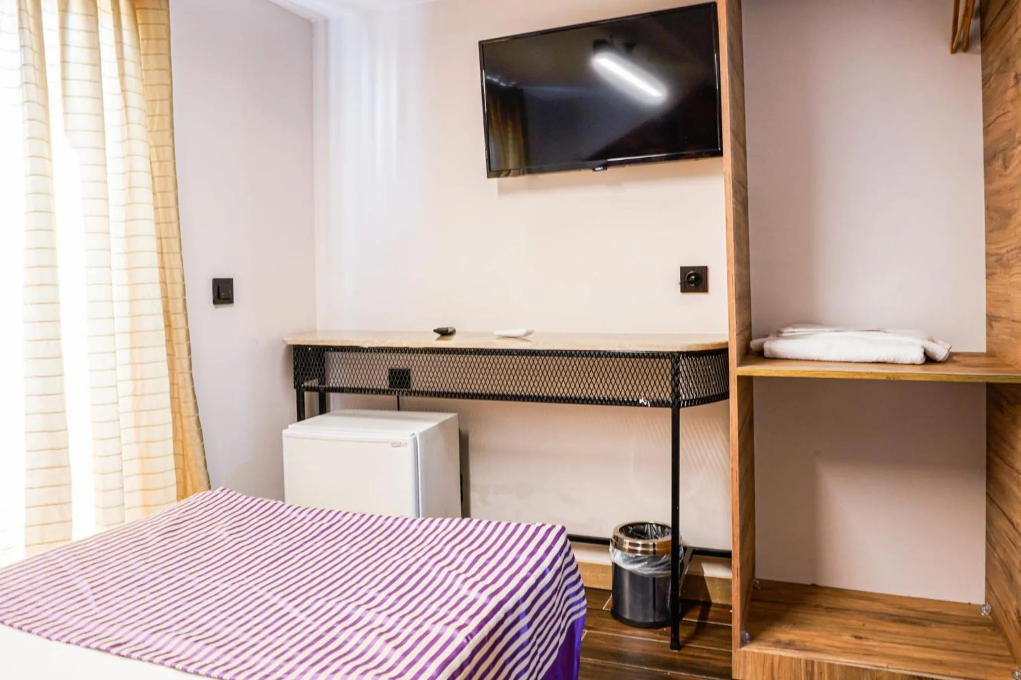 Bed in Lupo Libero Hotel Spa