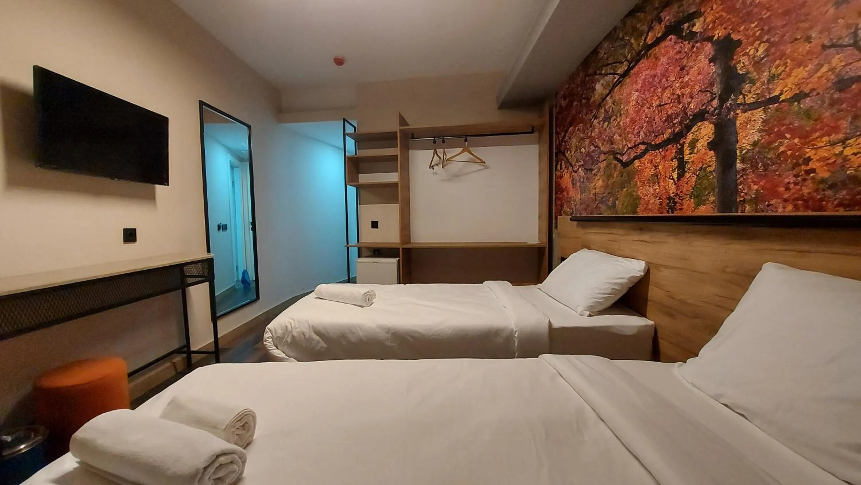 Bed in Lupo Libero Hotel Spa