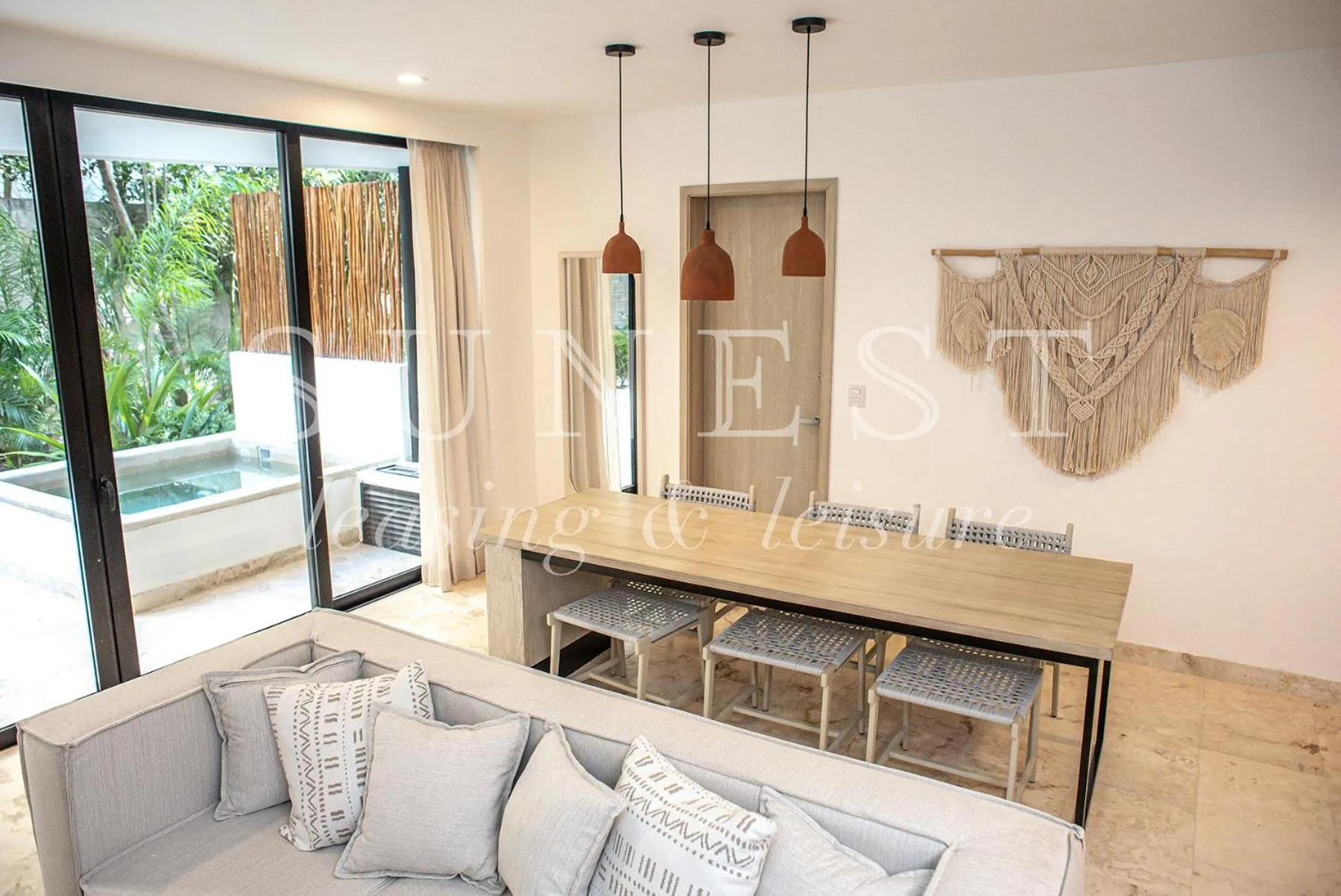 Dining area in Hunab Tulum