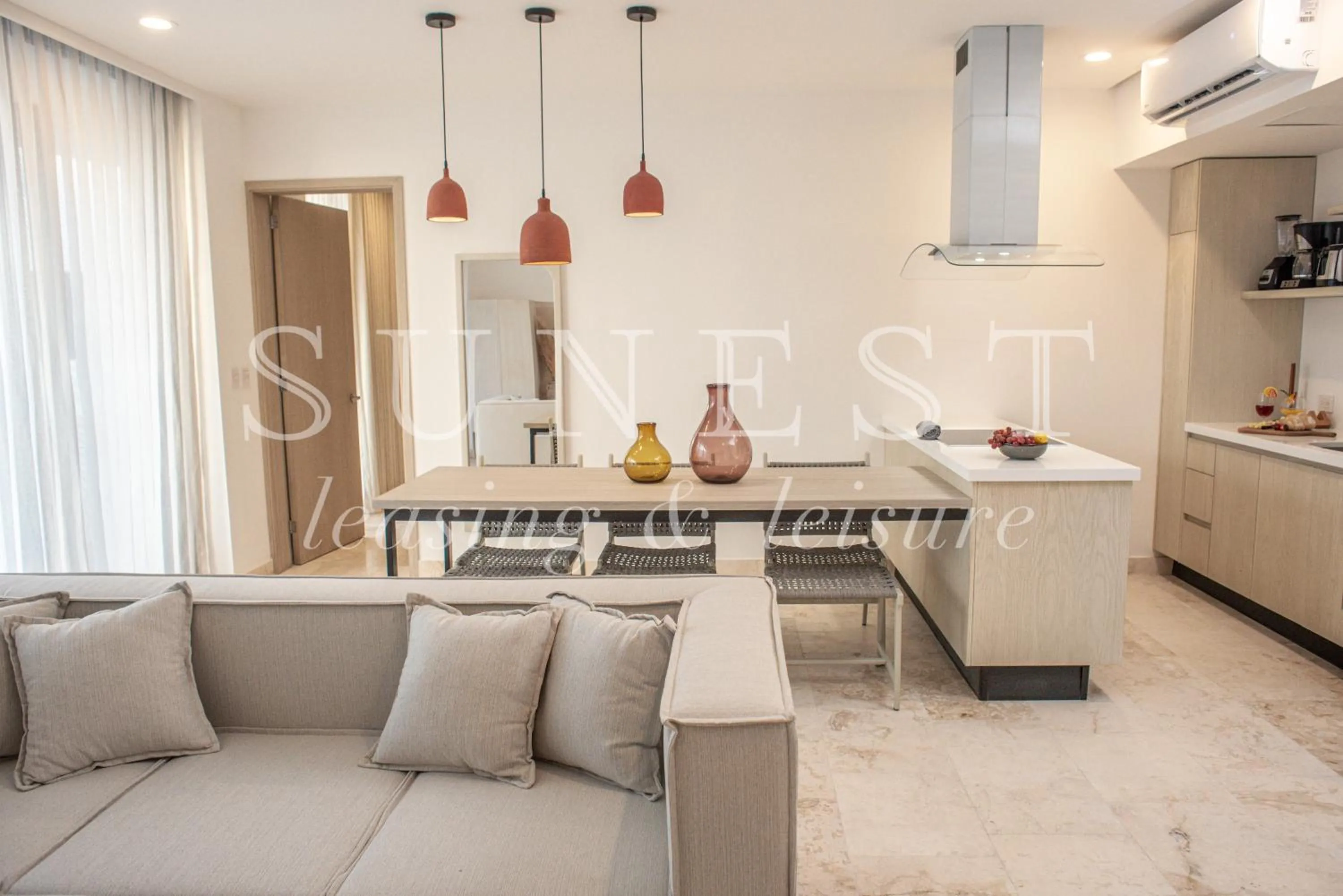 Seating area in Hunab Tulum