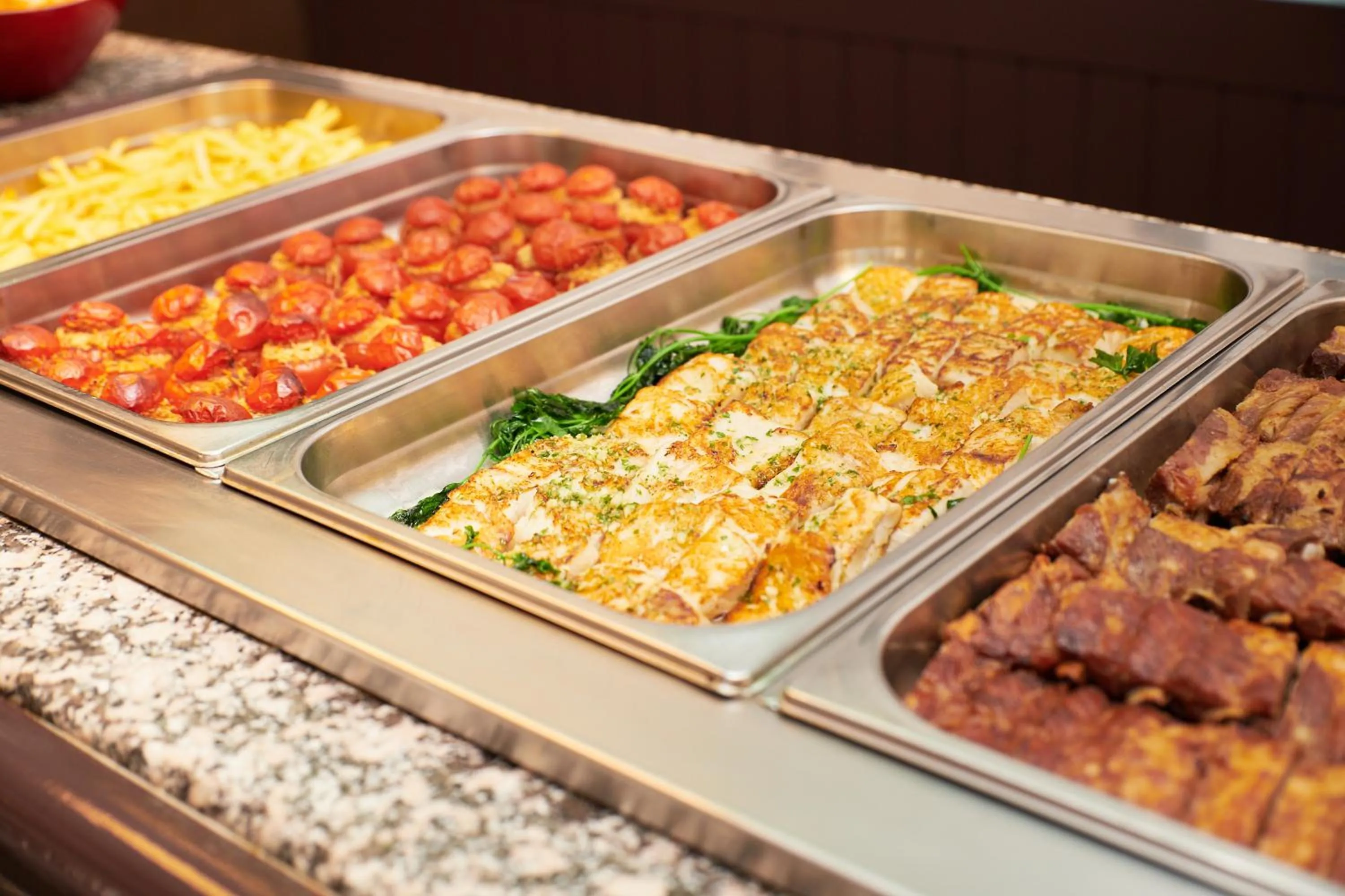 Food close-up in Checkin Flamingo