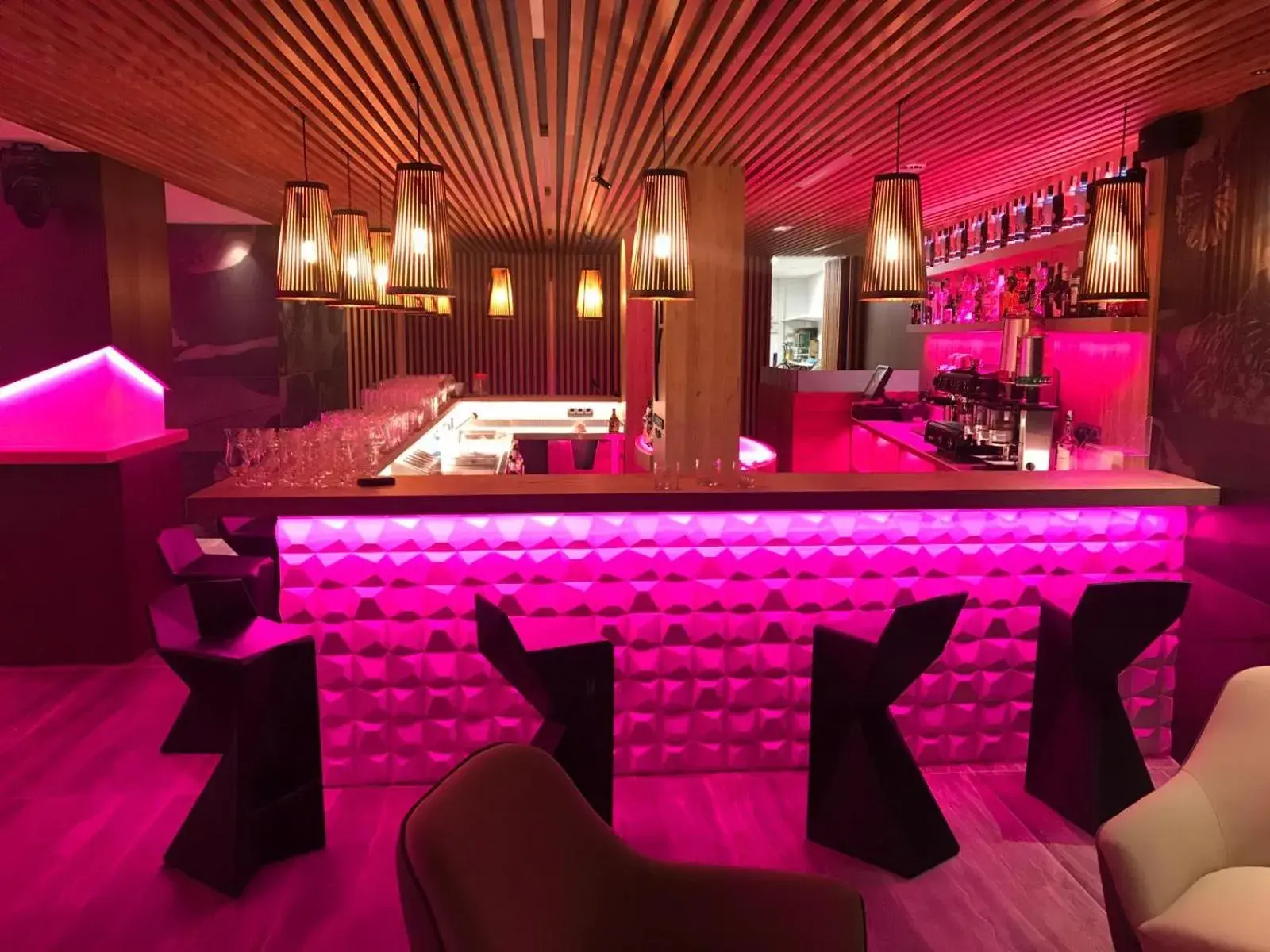 Lounge or bar in Checkin Flamingo Lounge or bar in Checkin Flamingo