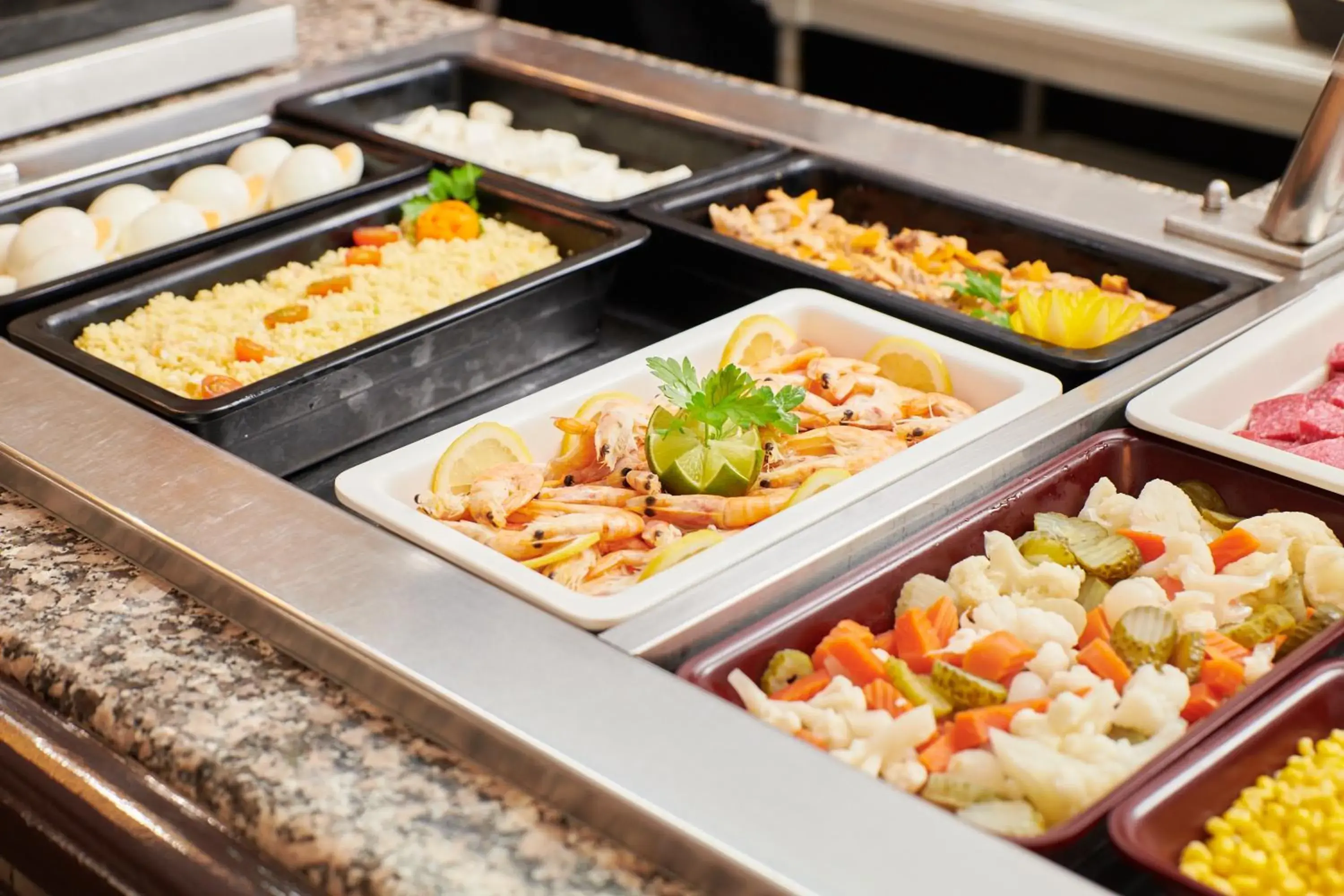 Food close-up in Checkin Flamingo Food close-up in Checkin Flamingo