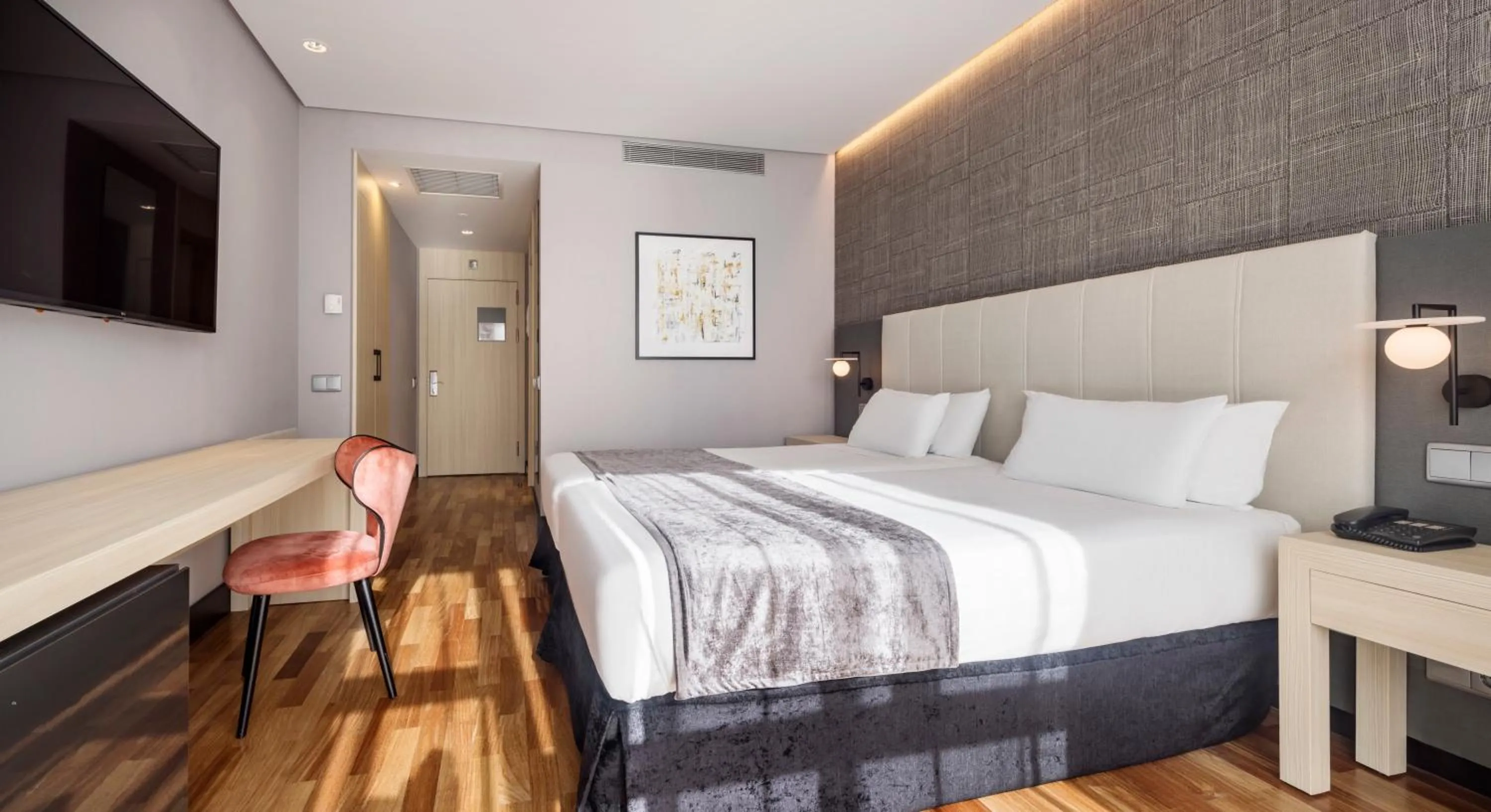 Bedroom, Bed in Ilunion Alcalá Norte