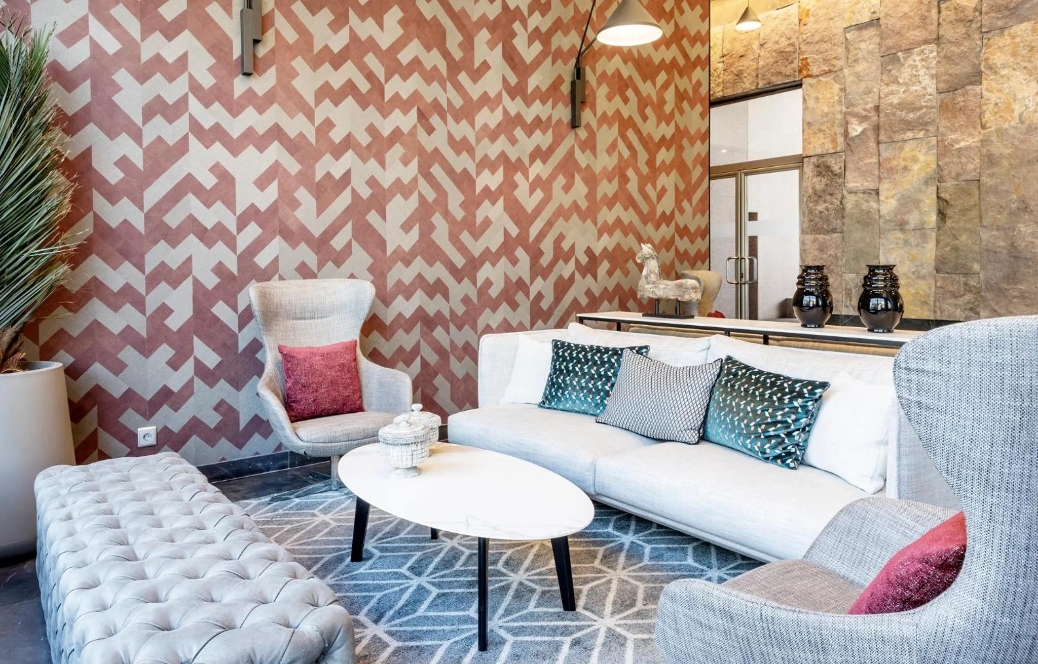 Lobby or reception in Ilunion Alcalá Norte