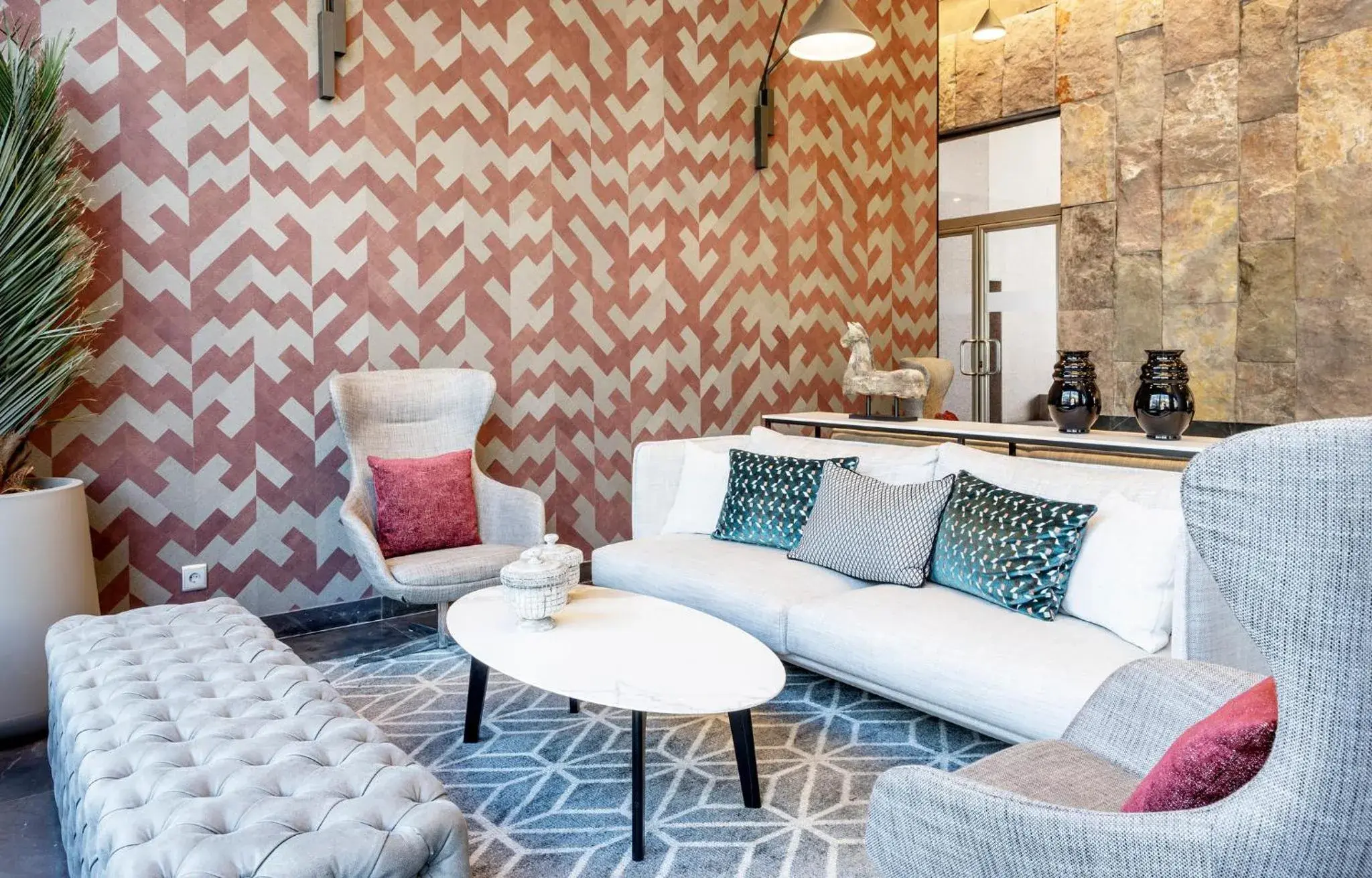 Lobby or reception in Ilunion Alcalá Norte Lobby or reception in Ilunion Alcalá Norte