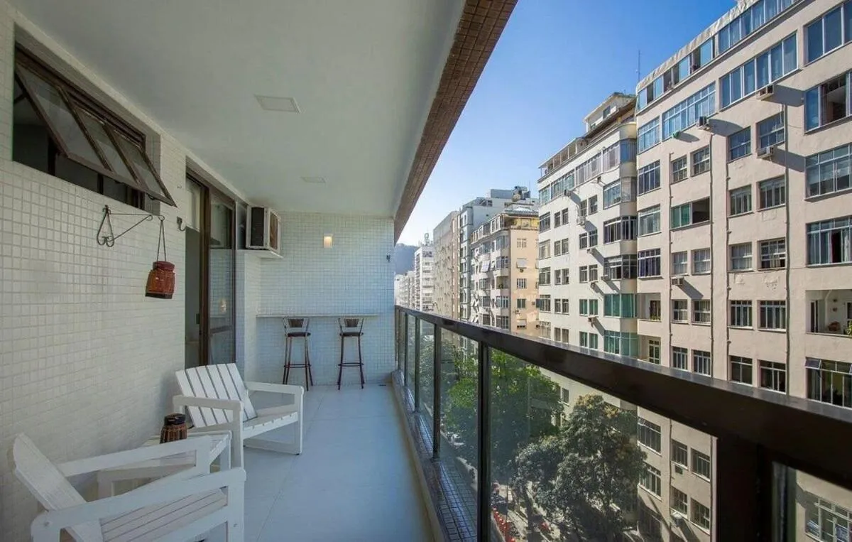 Flat Praia de Copacabana - Pé na Areia